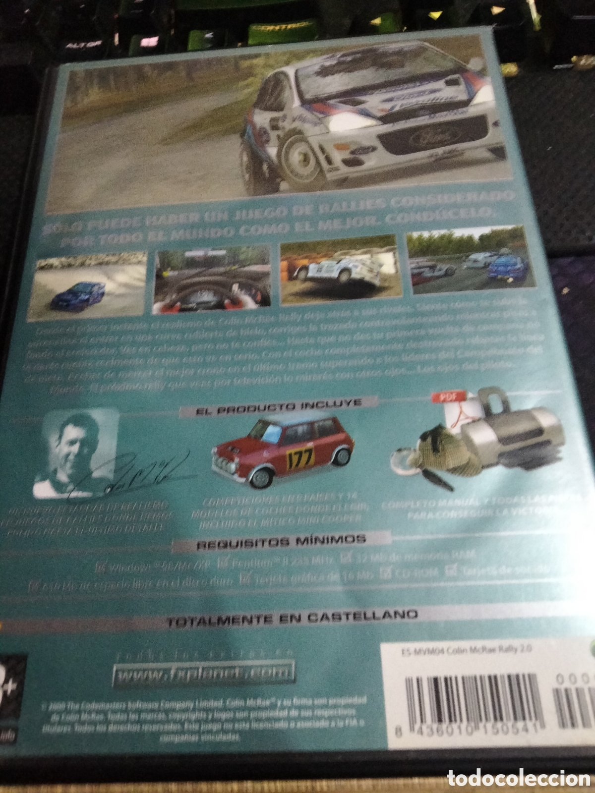 Videojuegos y consolas: Col&iacute;n mcrae rally 2.0 Pc - Foto 2