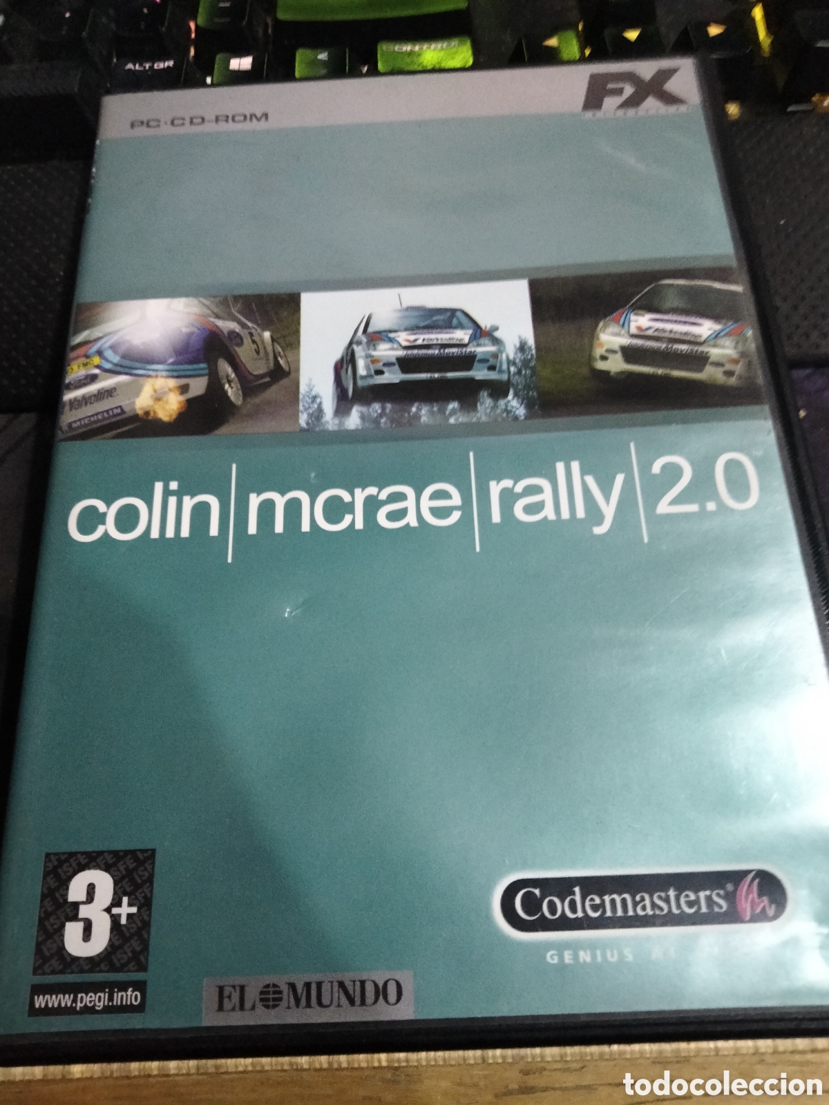 Videojuegos y consolas: Col&iacute;n mcrae rally 2.0 Pc - Foto 1