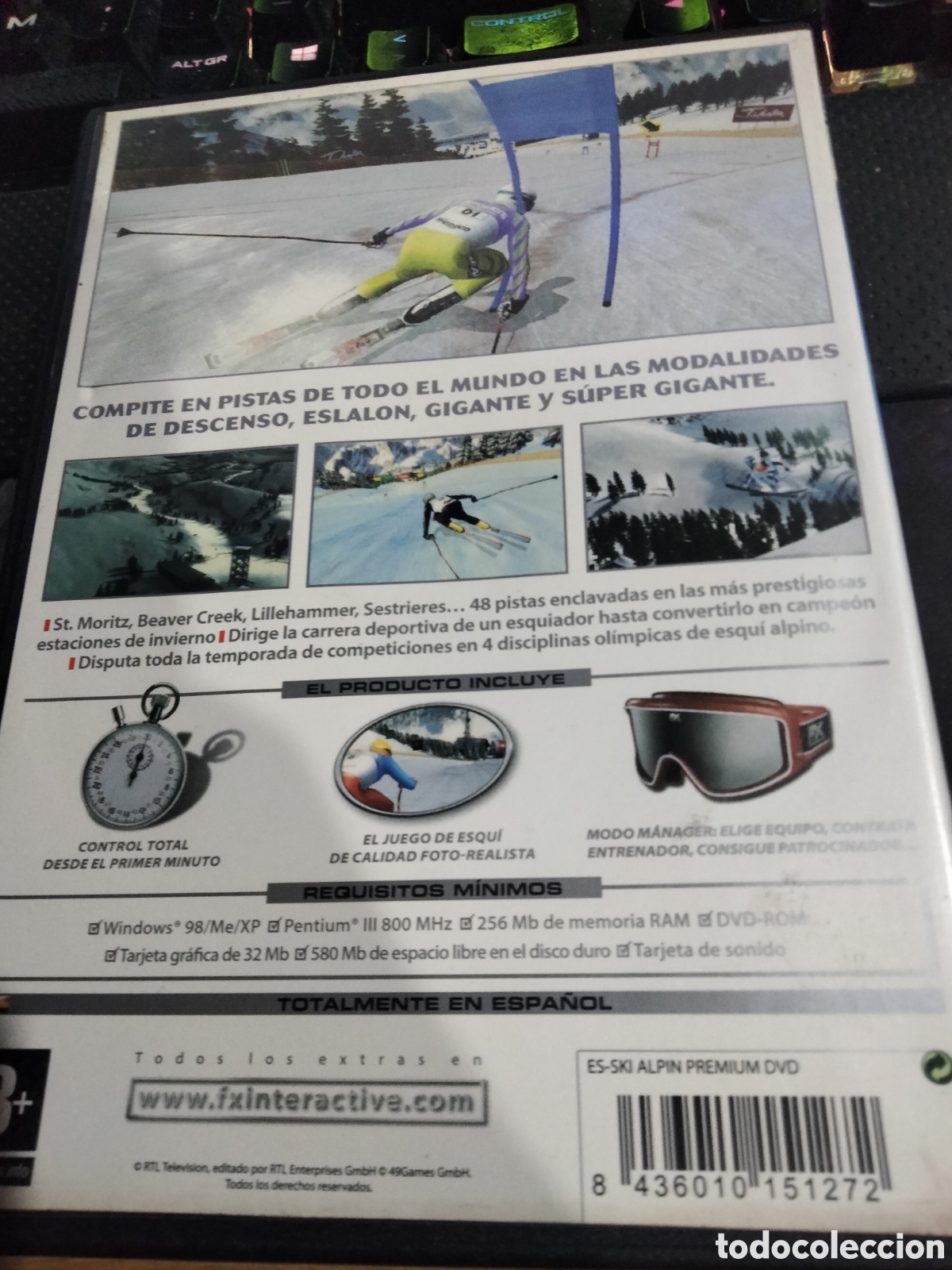 Videojuegos y consolas: Ski alpin Pc - Foto 2