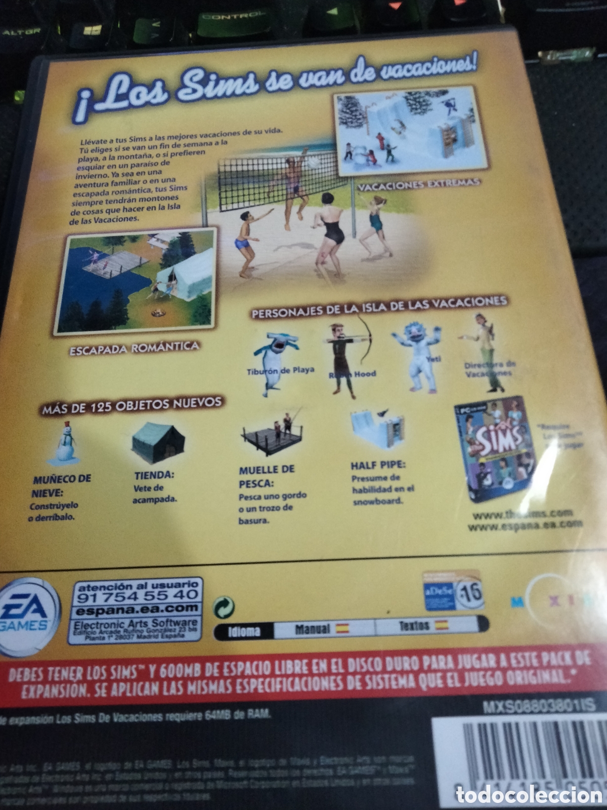 Videojuegos y consolas: Los sims de vacaciones Pc - Foto 2