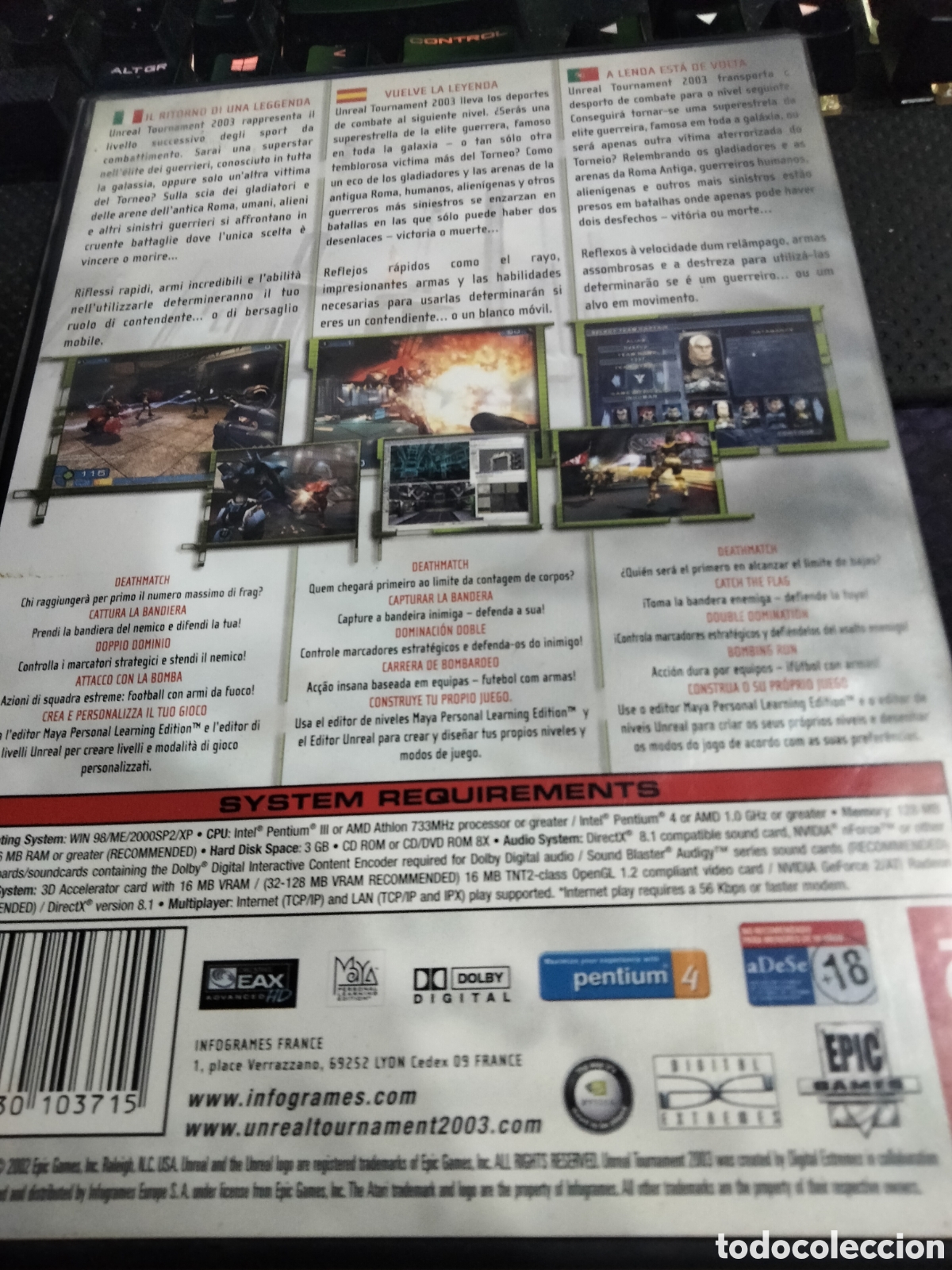 Videojuegos y consolas: Unreal tournament Pc - Foto 2