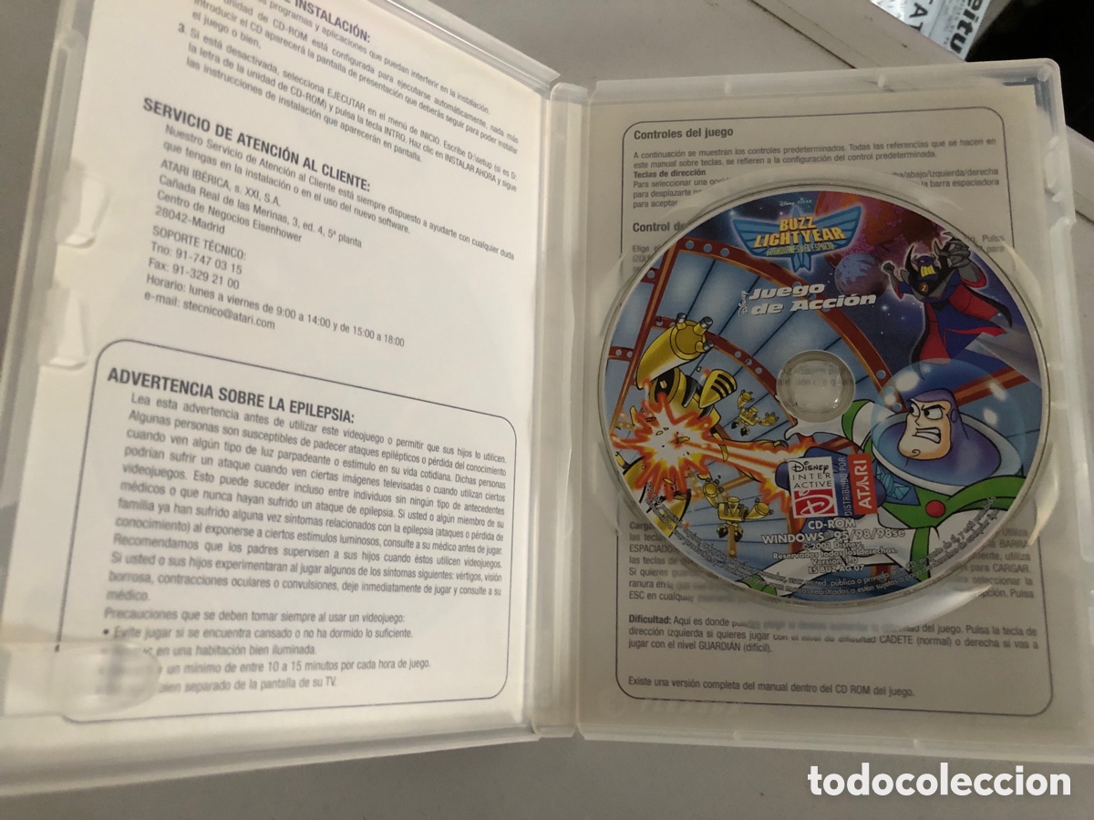 Videojuegos y consolas: Disney Cl&aacute;sicos Buzz Lightyear Guardianes Del Espacio Pc Cd - Foto 2