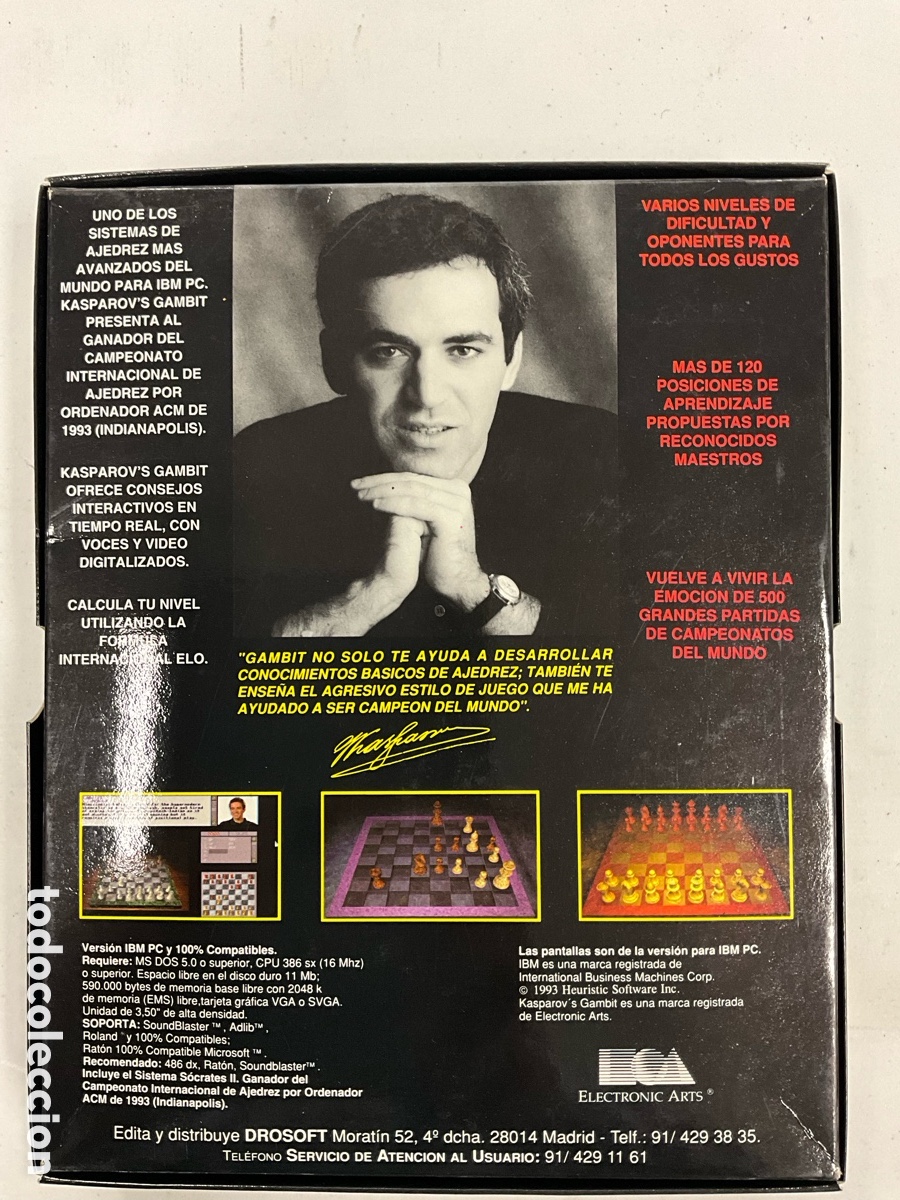 Videojuegos y consolas: Kasparov Gambit - Foto 2