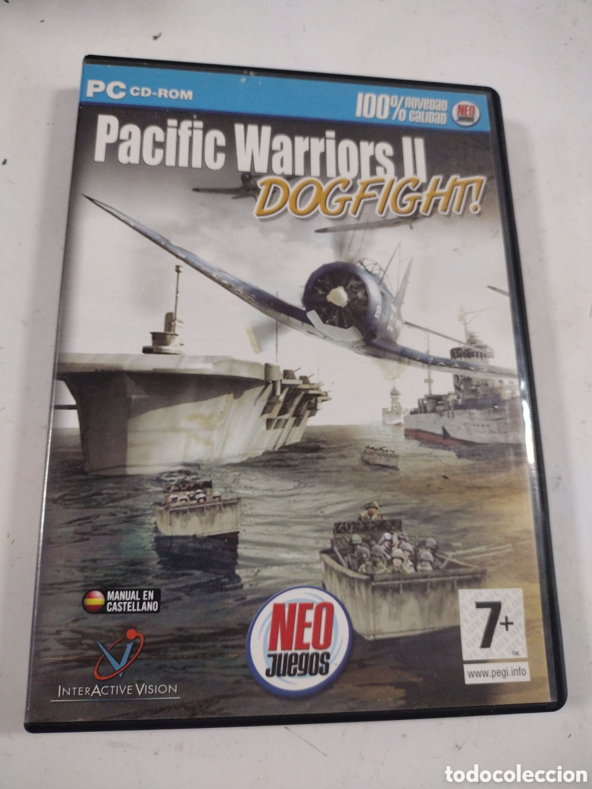 Videojuegos y consolas: PACIFIC WARRIORS II DOGFIGHT.COMPLETO. PC - Foto 1