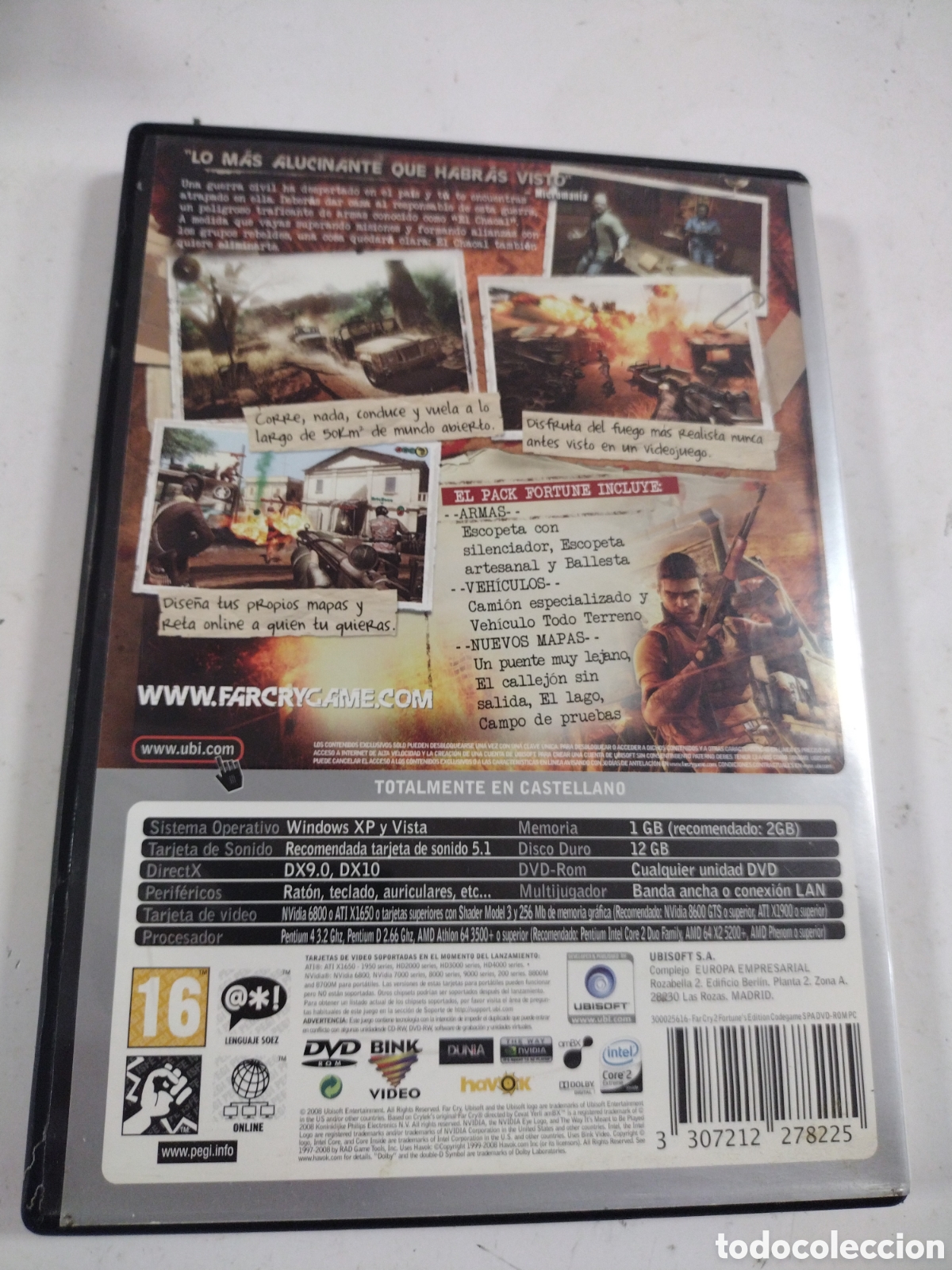 Videojuegos y consolas: FAR CRY 2 FORTUNES EDITION. PC - Foto 2