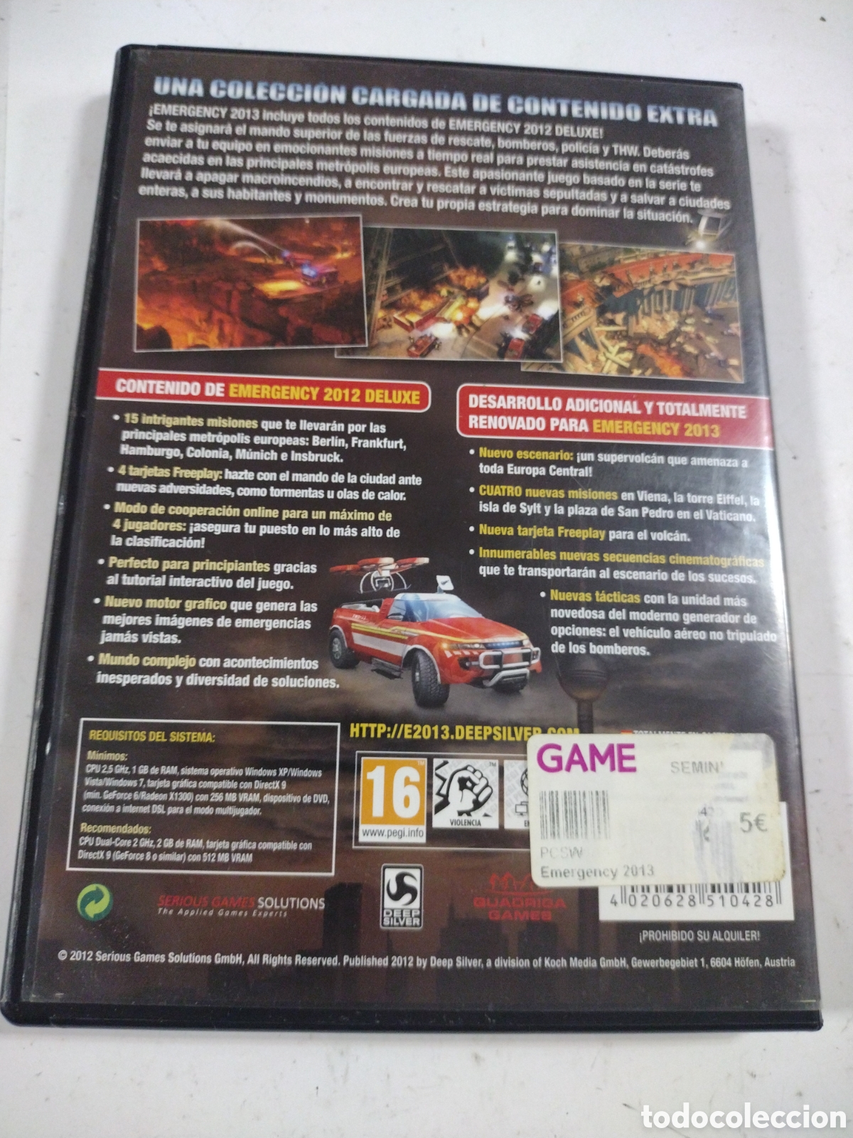 Videojuegos y consolas: EMERGENCY 2013. PC - Foto 2