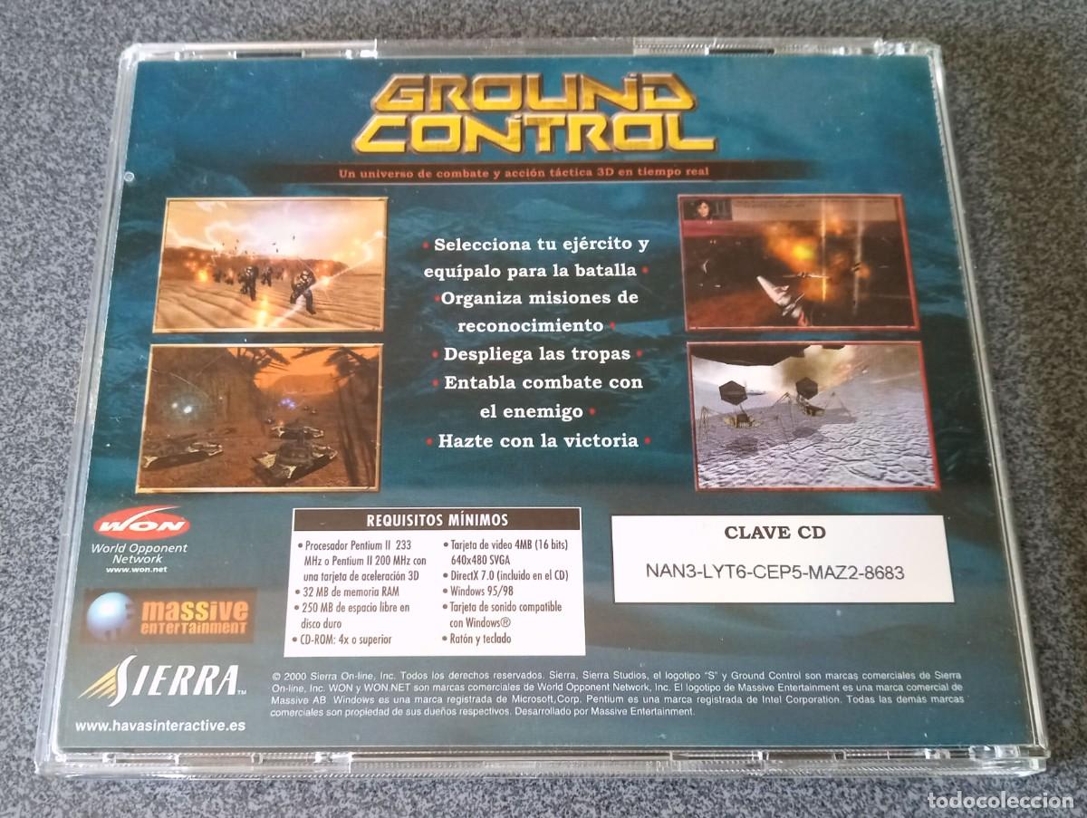 Videojuegos y consolas: Juego Pc Ground Control - Foto 4