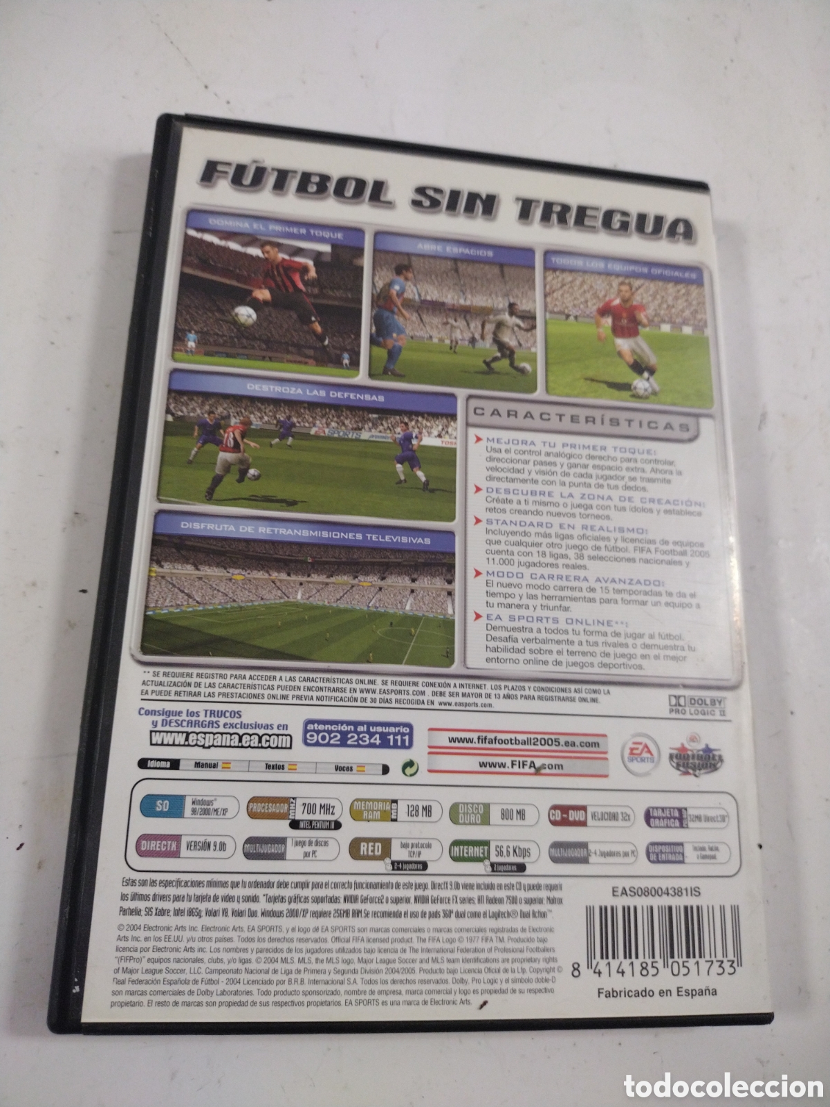 Videojuegos y consolas: FIFA 2005. PC - Foto 2