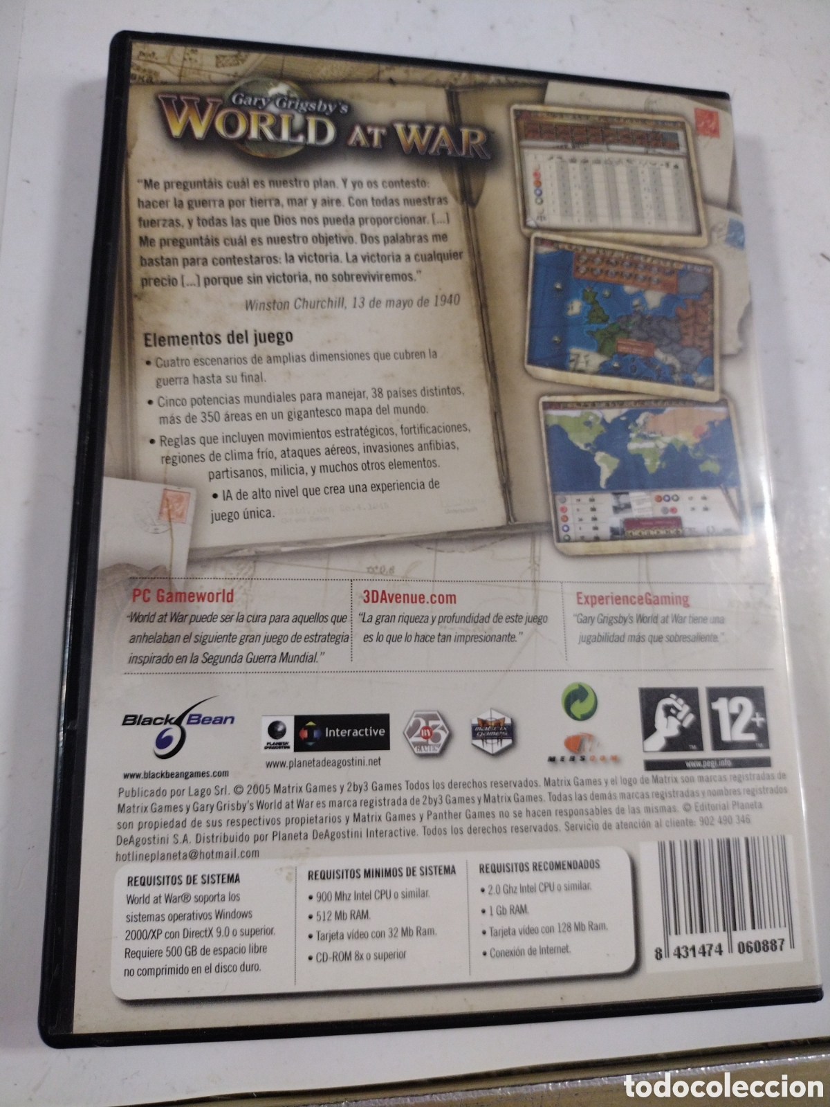 Videojuegos y consolas: World at War. Gary Grigsbys - PC - Foto 2