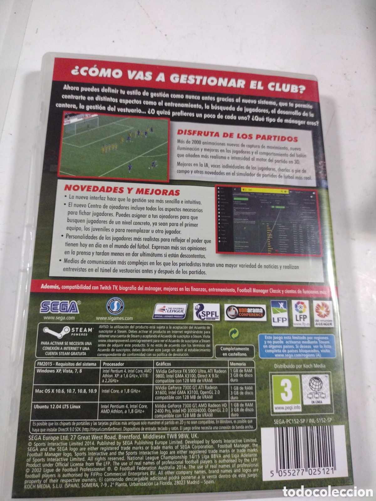 Videojuegos y consolas: Football Manager 2015. PC - Foto 2