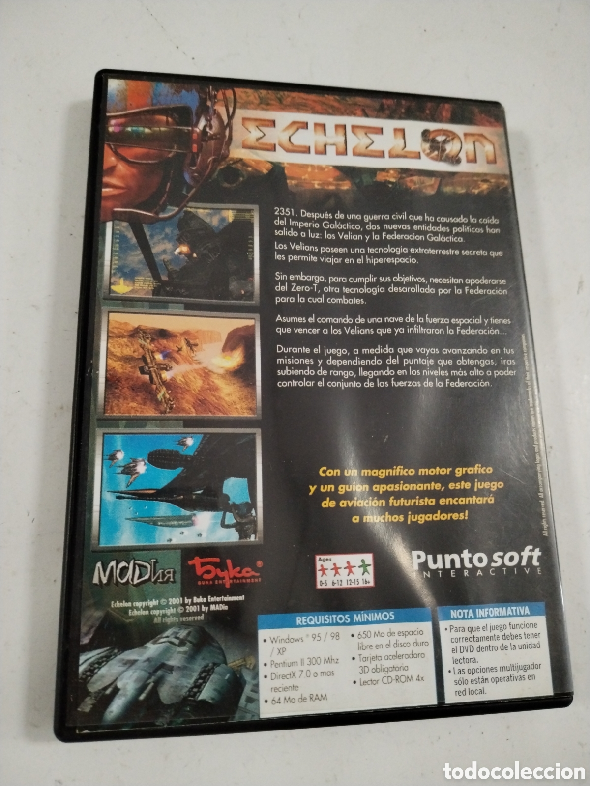 Videojuegos y consolas: JUEGO ECHELON. PUNTO SOFT. PC - Foto 2