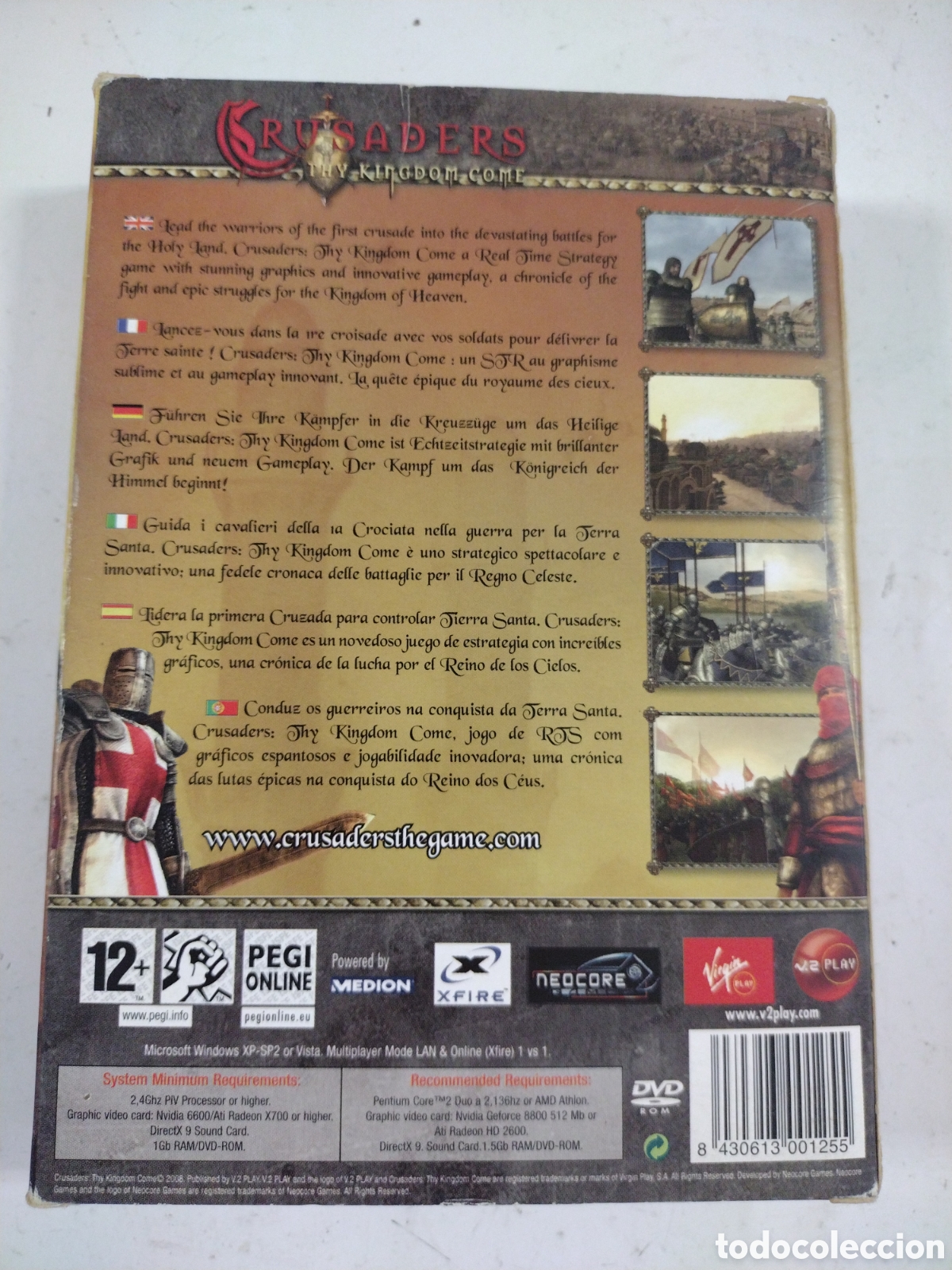 Videojuegos y consolas: CRUSADERS THY KINGDOM COME VERSI&Oacute;N ESPA&Ntilde;OLA PC** - Foto 2