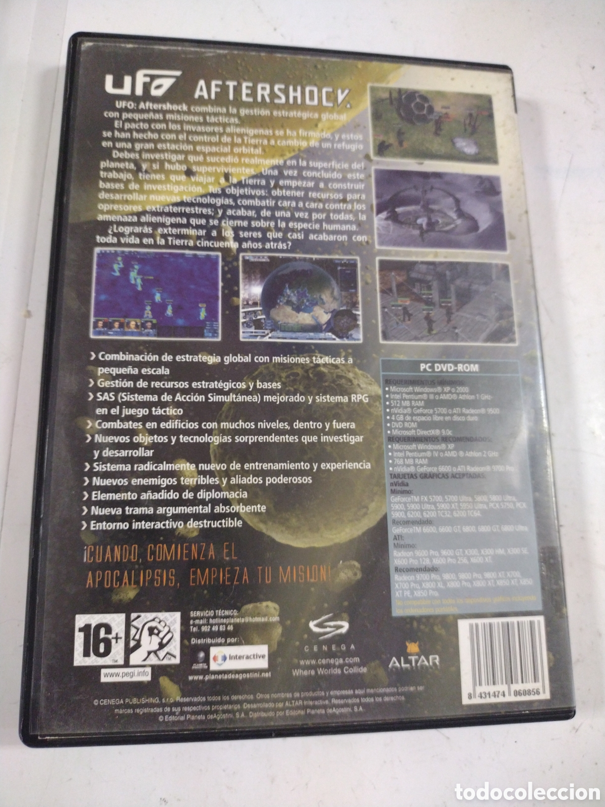 Videojuegos y consolas: UFO AFTERSHOCK. PC - Foto 2
