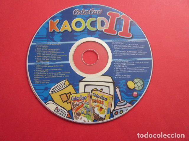 Videojuegos y consolas: KAO CD II COLACAO COLA CAO - MICROSOFT WINDOWS DVD CD PC CD-ROM - Foto 1