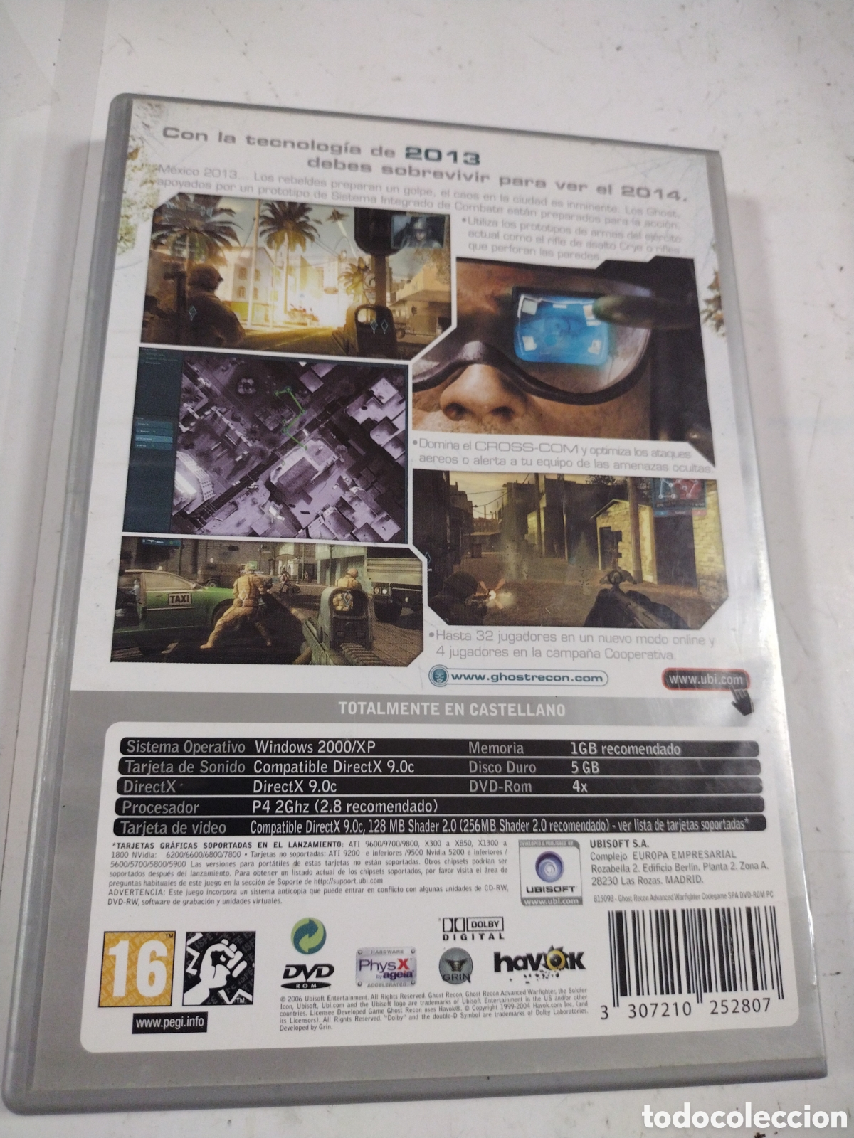 Videojuegos y consolas: Ghost Recon. Advanced Warfighter. PC. - Foto 2