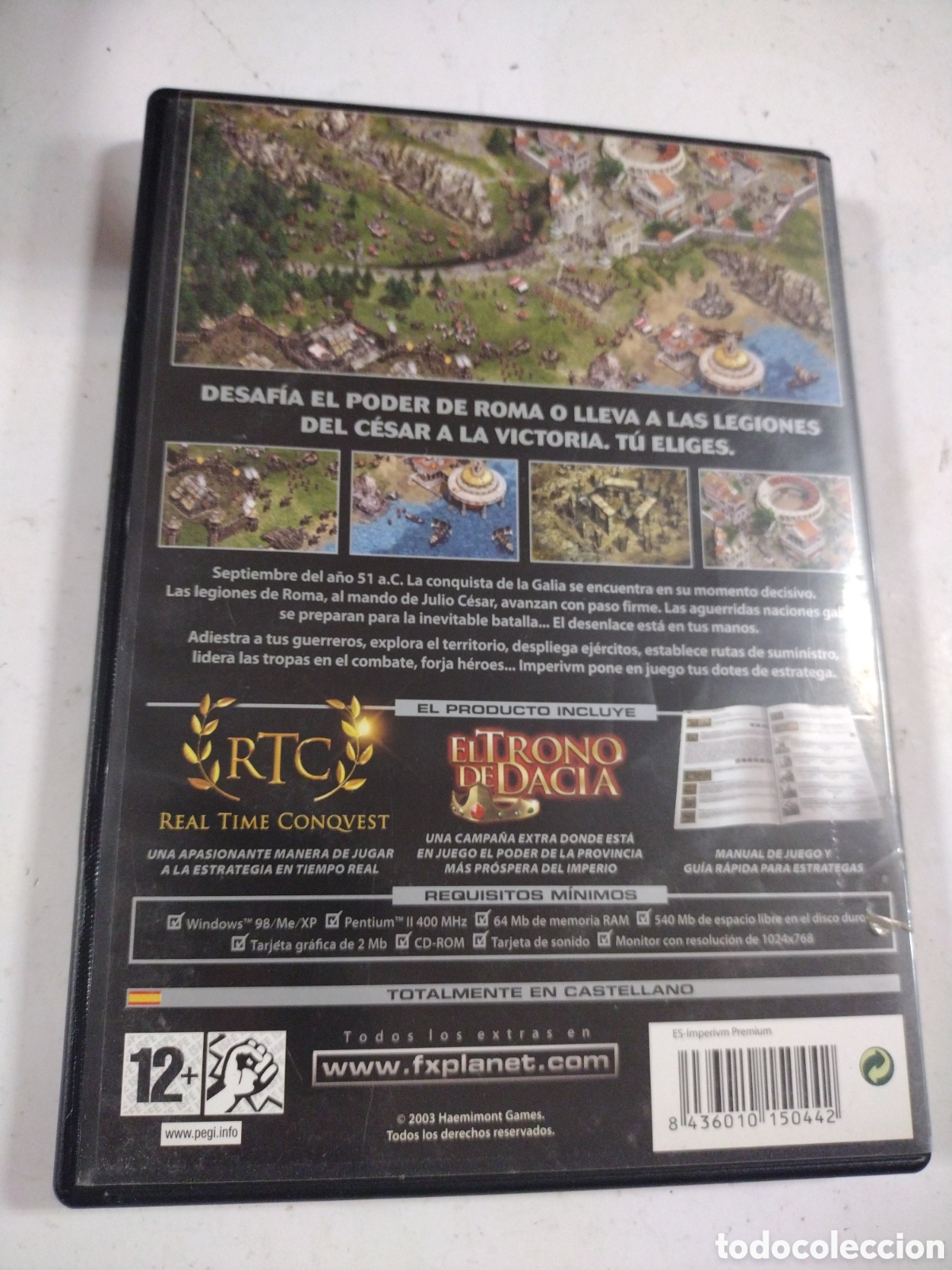 Videojuegos y consolas: IMPERIUM. LA GUERRA DE LAS GALIAS. PC. - Foto 2
