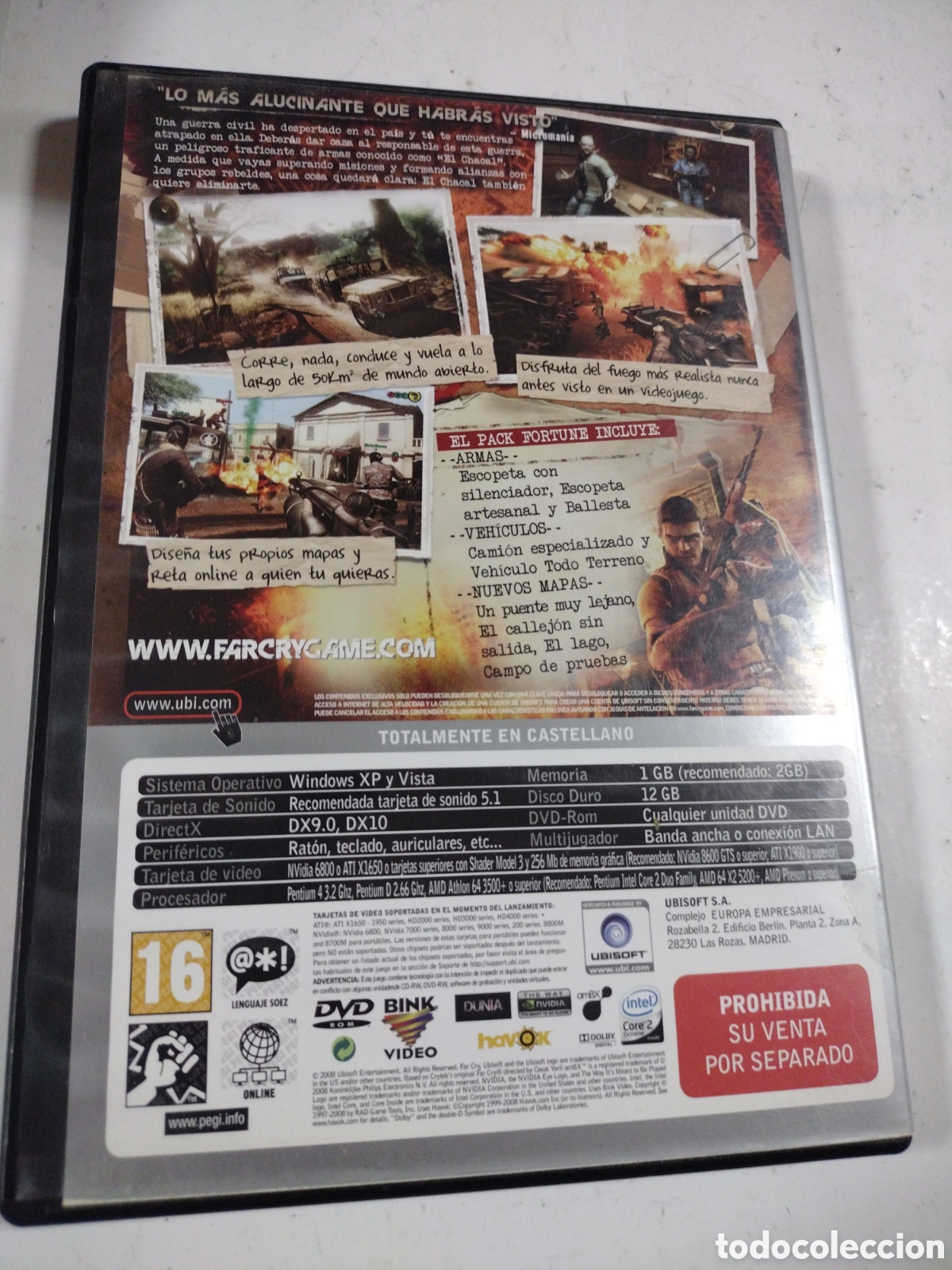 Videojuegos y consolas: Farcry 2 Fortune Edition. PC. - Foto 2