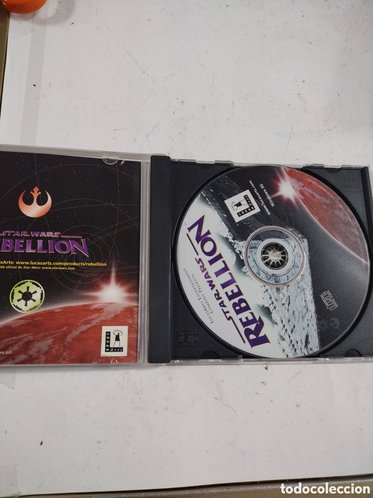 Videojuegos y consolas: STAR WARS REBELLION - LUCAS ARTS. PC. - Foto 3