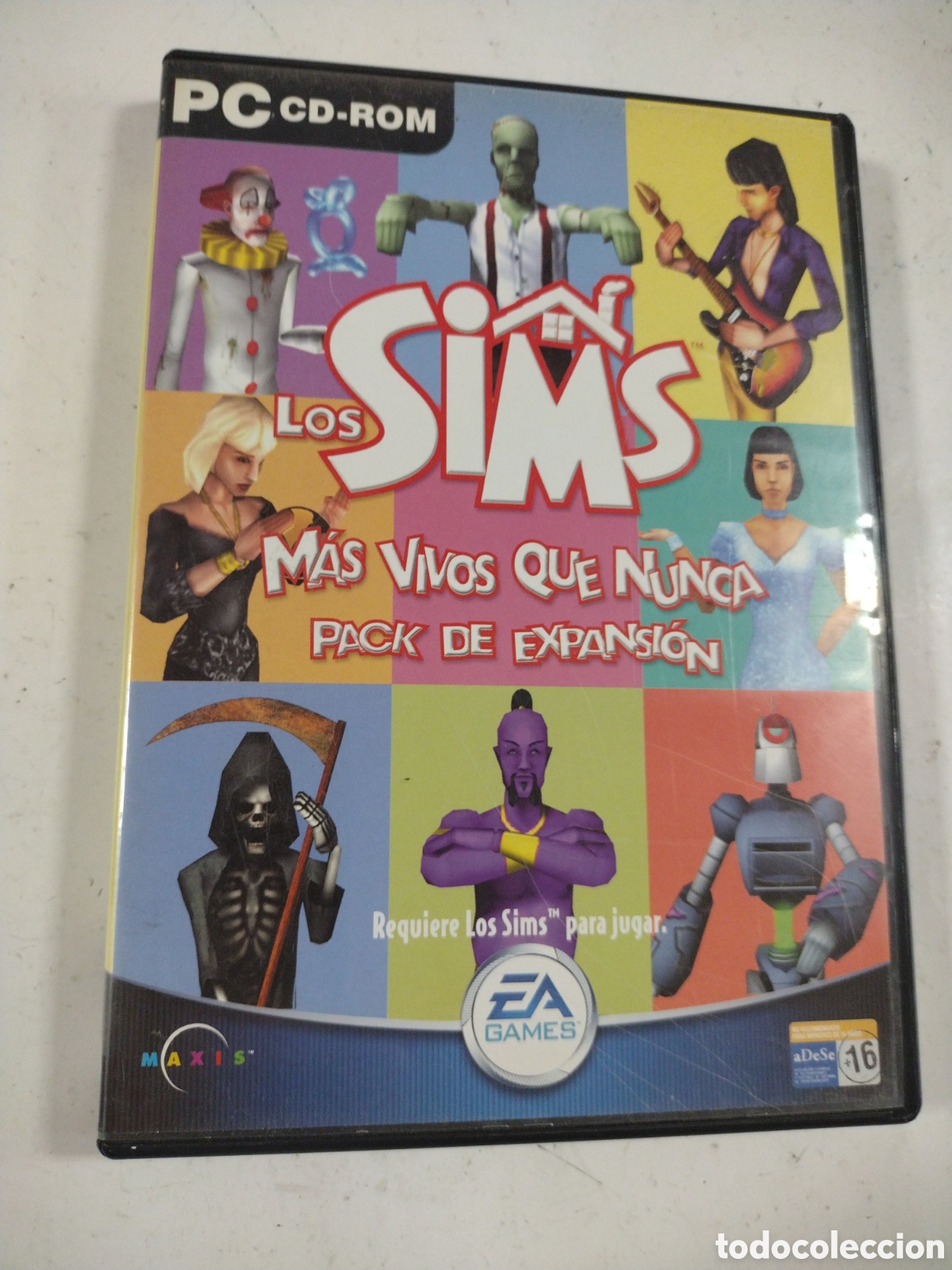 Videojuegos y consolas: Los Sims Mas Vivos Que Nunca . DISCO DE EXPANSION. PC. - Foto 1