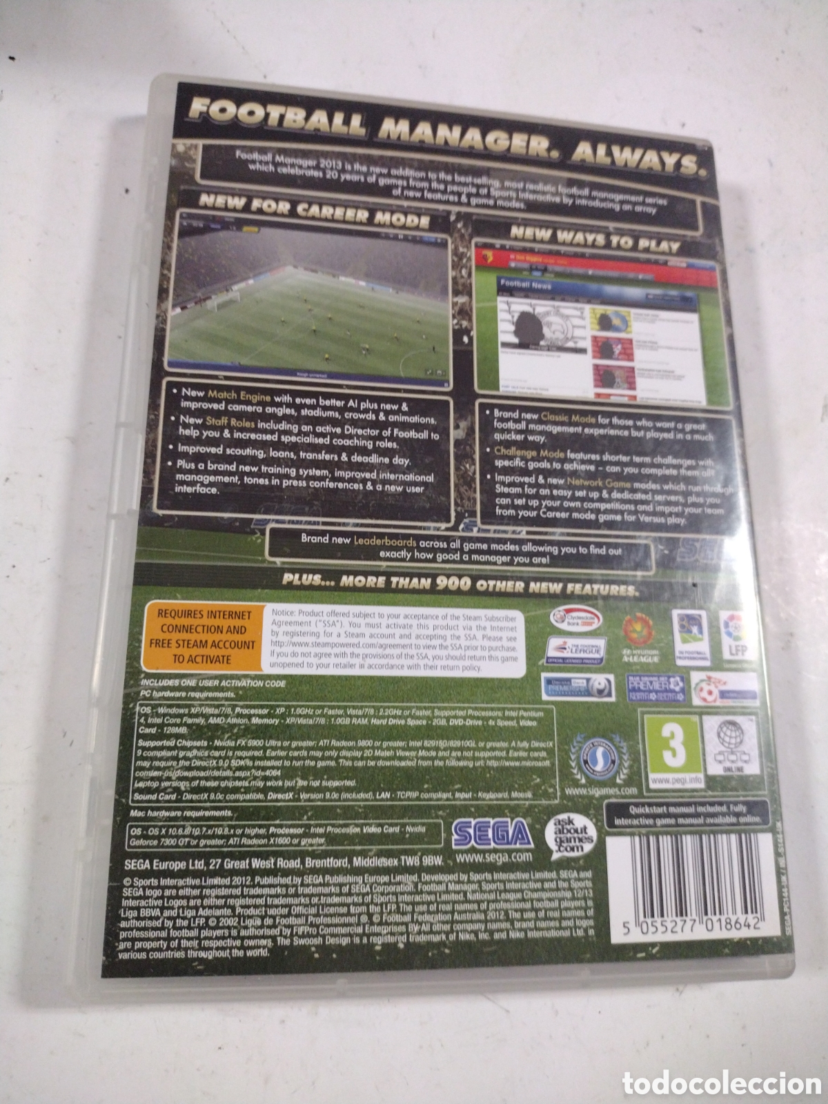 Videojuegos y consolas: FOOTBALL MANAGER 2013 - PC. - Foto 2