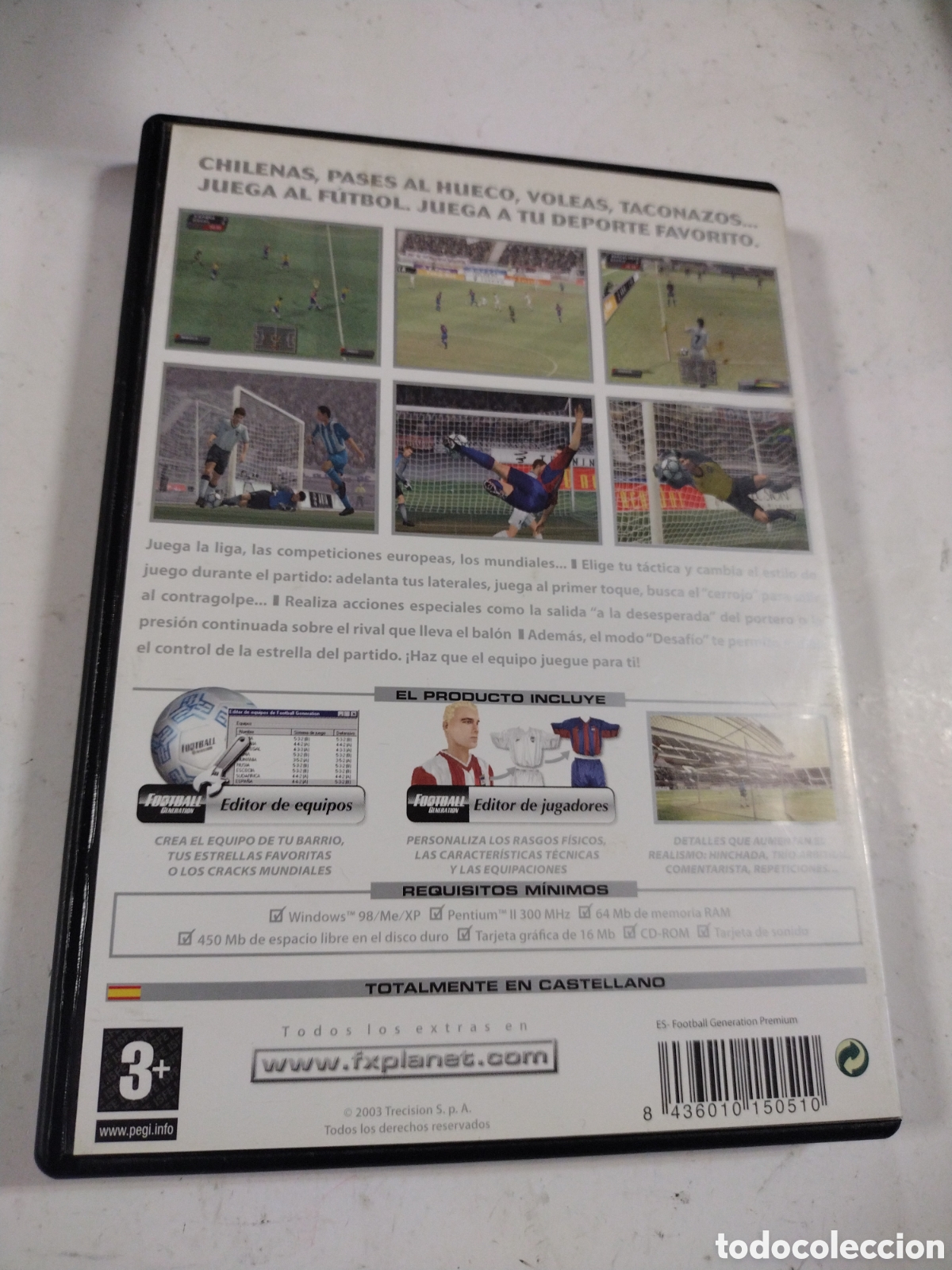 Videojuegos y consolas: FOOTBALL GENERATION - PC. - Foto 2