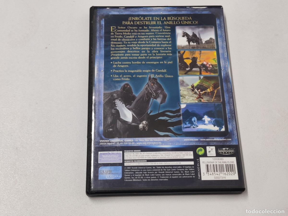 Videojuegos y consolas: EL SE&Ntilde;OR DE LOS ANILLOS LA COMUNIDAD DEL ANILLO - Foto 2