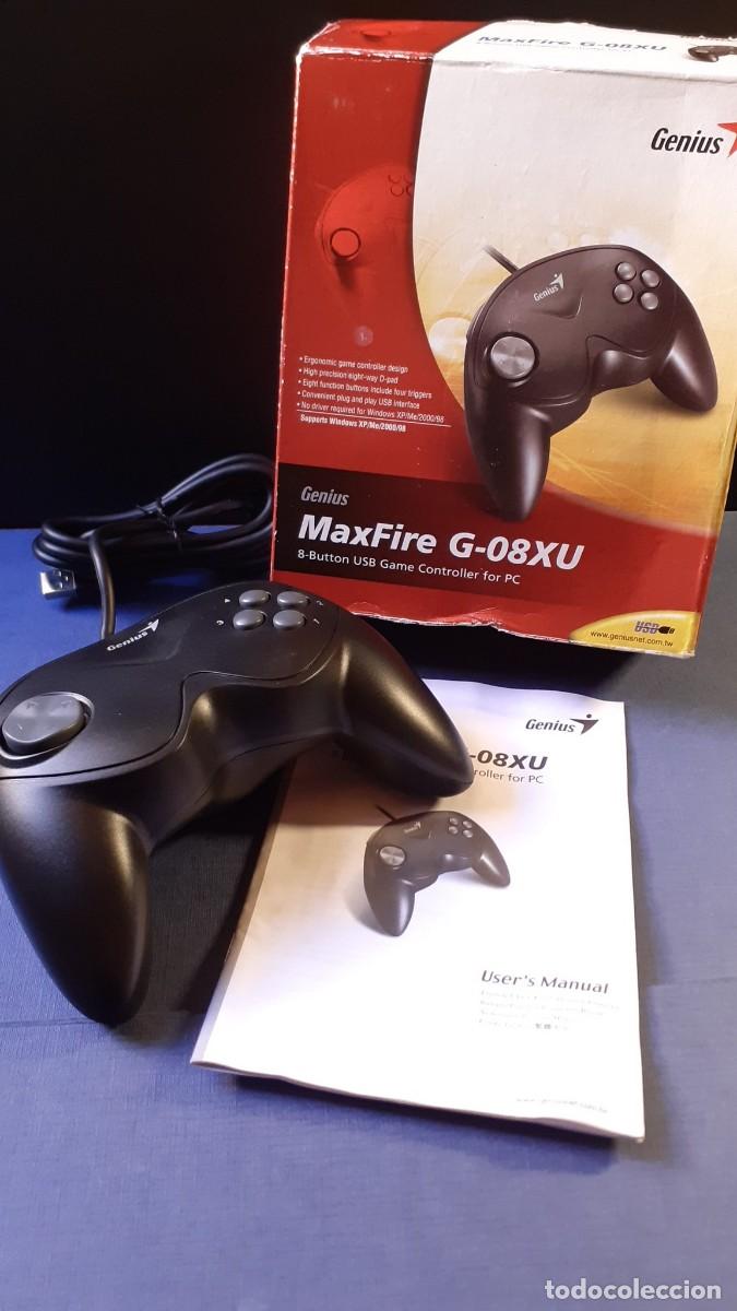 Videojuegos y consolas: Mando para PC USB Genius MaxFire G-08XU - Foto 1
