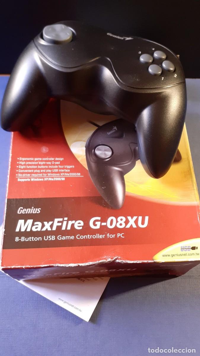 Videojuegos y consolas: Mando para PC USB Genius MaxFire G-08XU - Foto 2