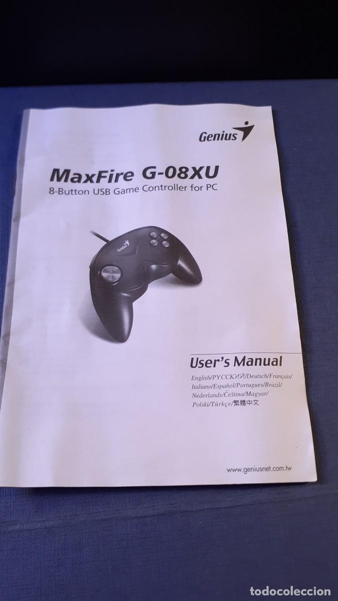 Videojuegos y consolas: Mando para PC USB Genius MaxFire G-08XU - Foto 11