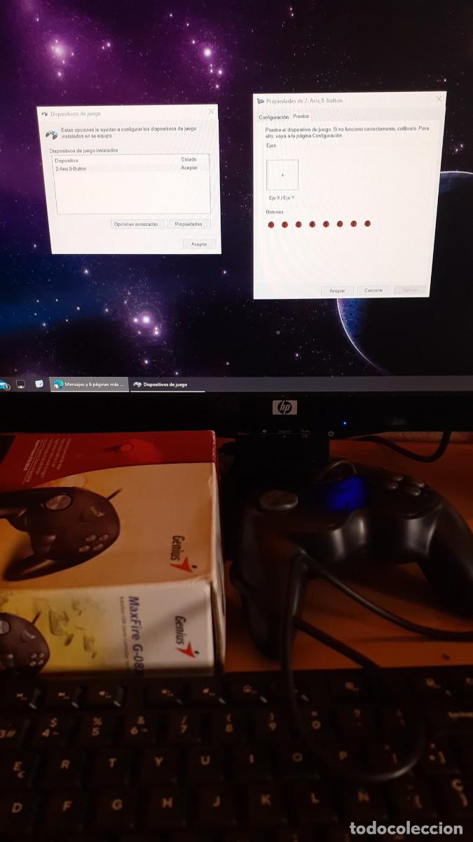 Videojuegos y consolas: Mando para PC USB Genius MaxFire G-08XU - Foto 20