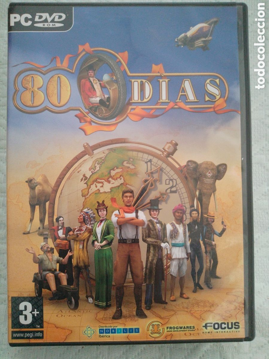 Videojuegos y consolas: Juego PC 80 dias - Foto 1