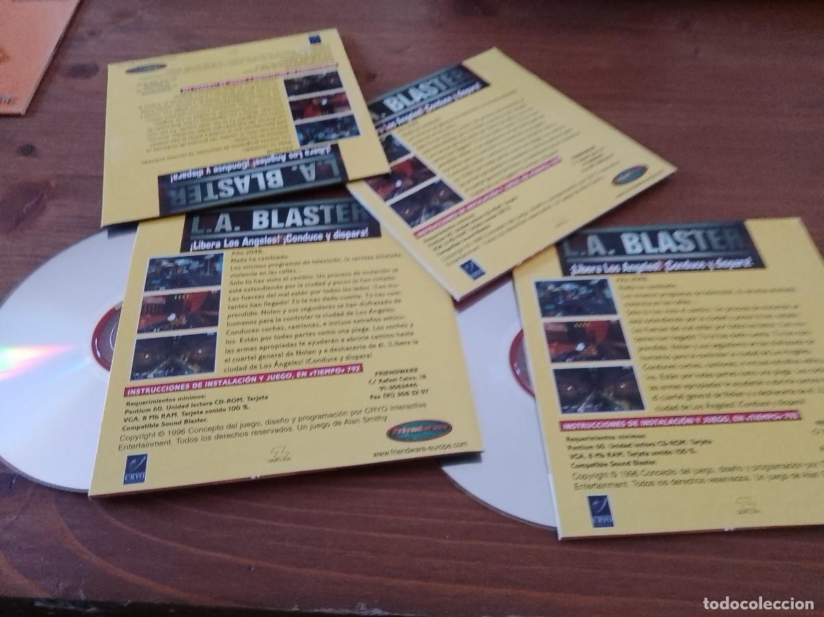 Videojuegos y consolas: La Blaster lote de 4 juegos pc nuevos - Foto 5