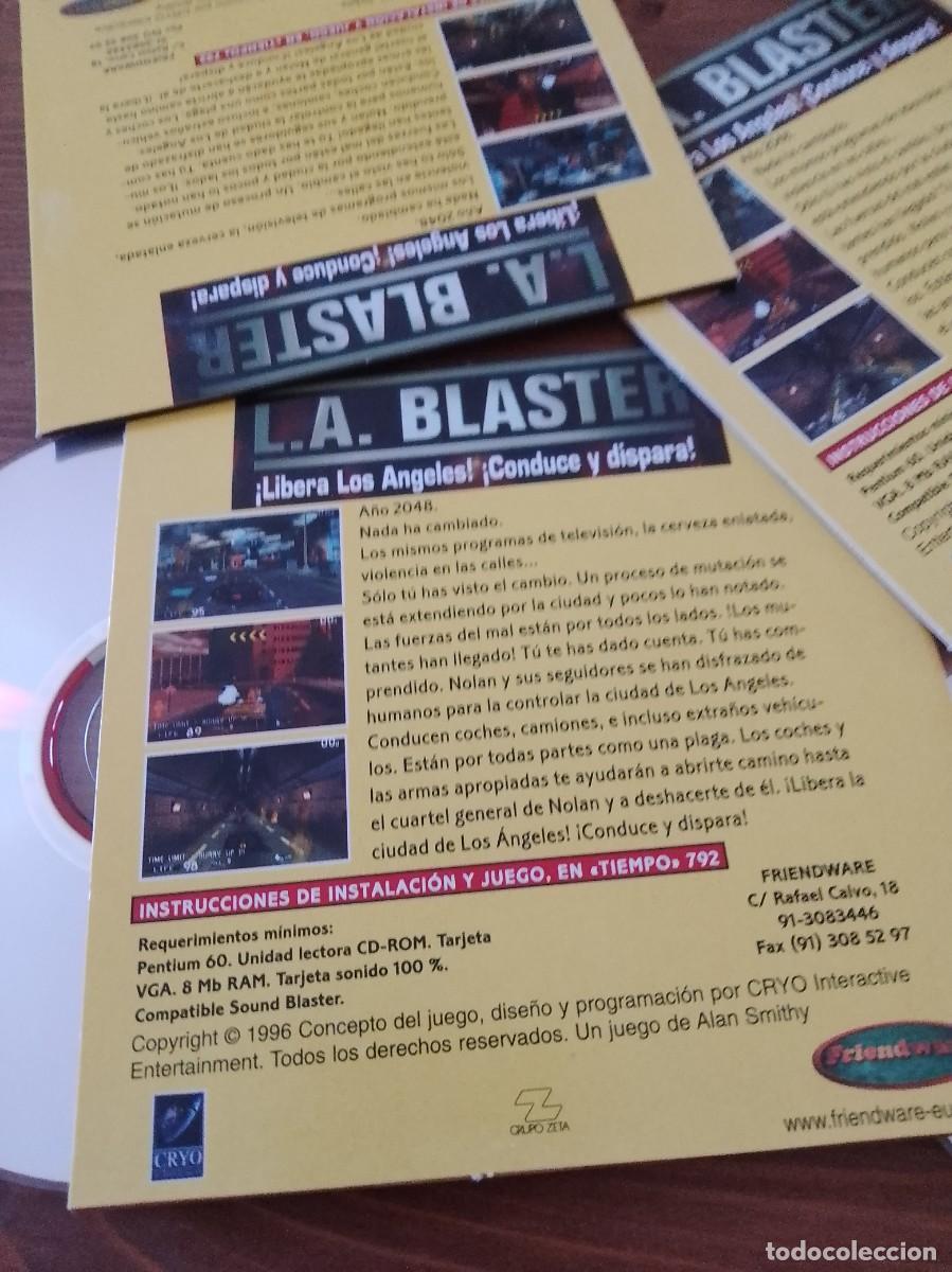 Videojuegos y consolas: La Blaster lote de 4 juegos pc nuevos - Foto 6