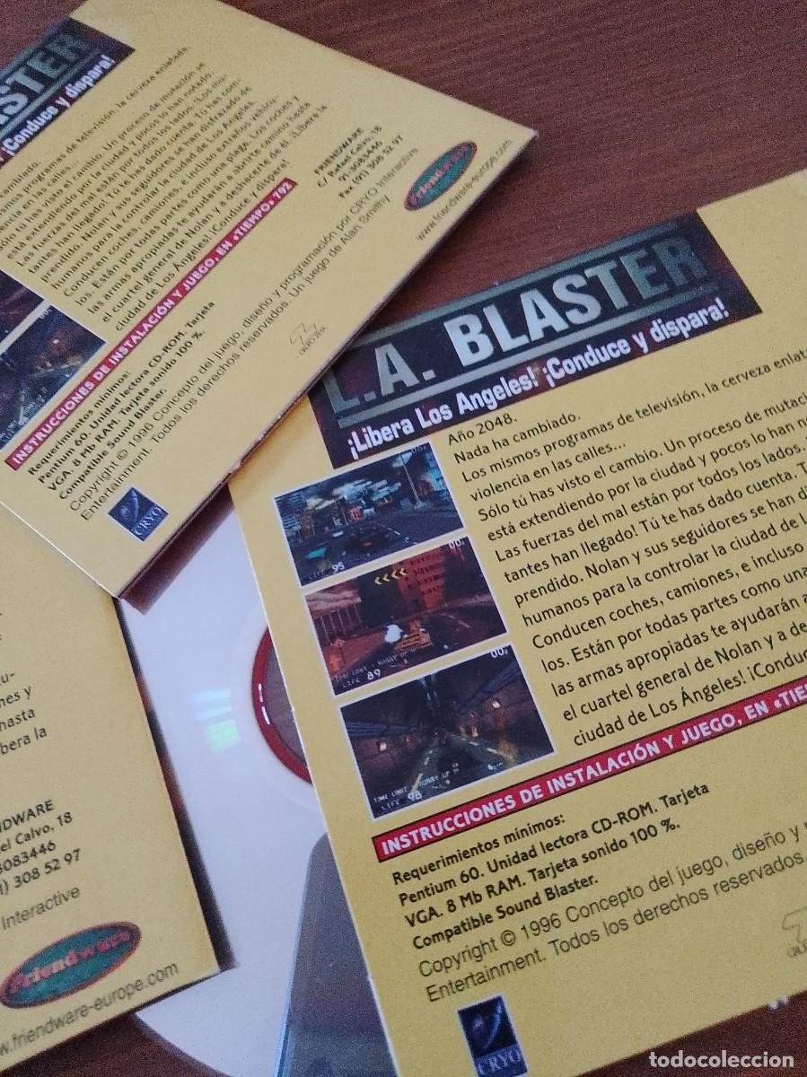 Videojuegos y consolas: La Blaster lote de 4 juegos pc nuevos - Foto 7