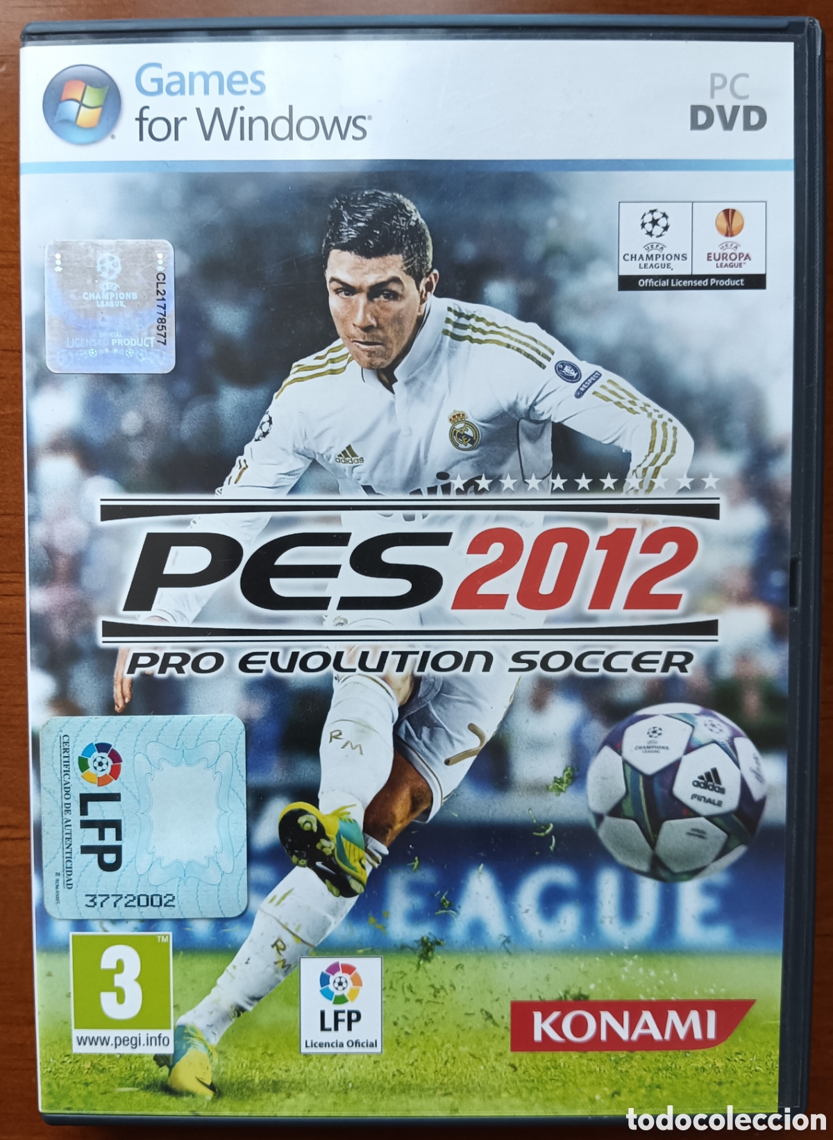 Videojuegos y consolas: PC GAME Pack PRO EVOLUTION 12 - PRO EVOLUTION 13 - PRO EVOLUTION 14 PAL EU en Castellano (3 juegos) - Foto 2
