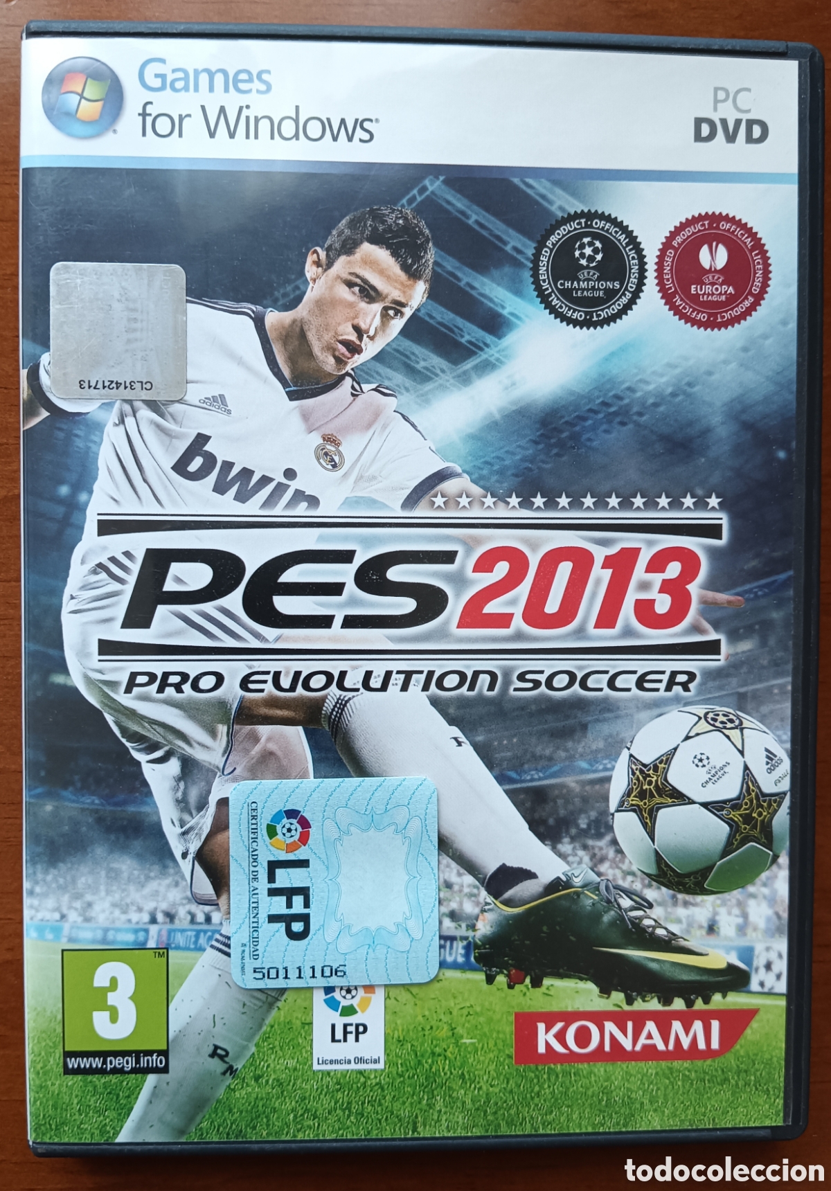 Videojuegos y consolas: PC GAME Pack PRO EVOLUTION 12 - PRO EVOLUTION 13 - PRO EVOLUTION 14 PAL EU en Castellano (3 juegos) - Foto 5
