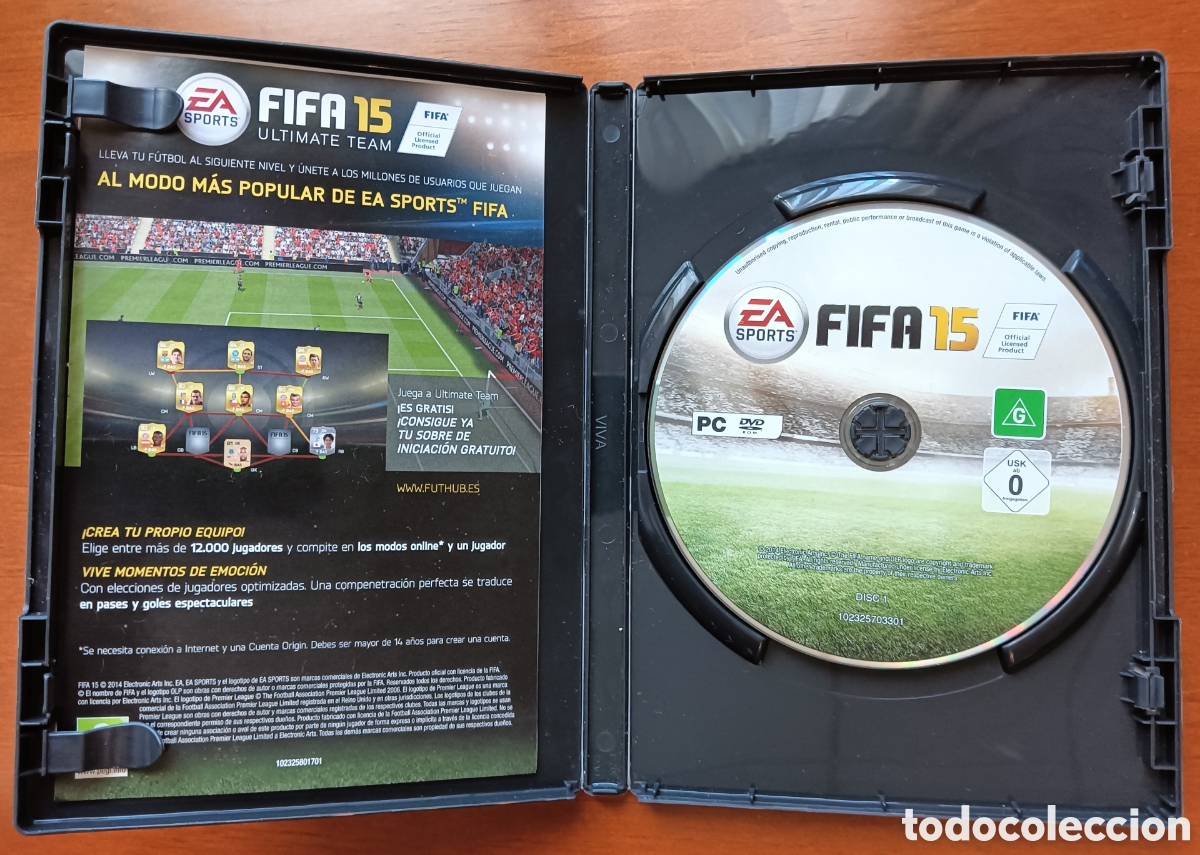 Videojuegos y consolas: PC GAME&nbsp; FIFA 15 PAL EU en Castellano - Foto 2