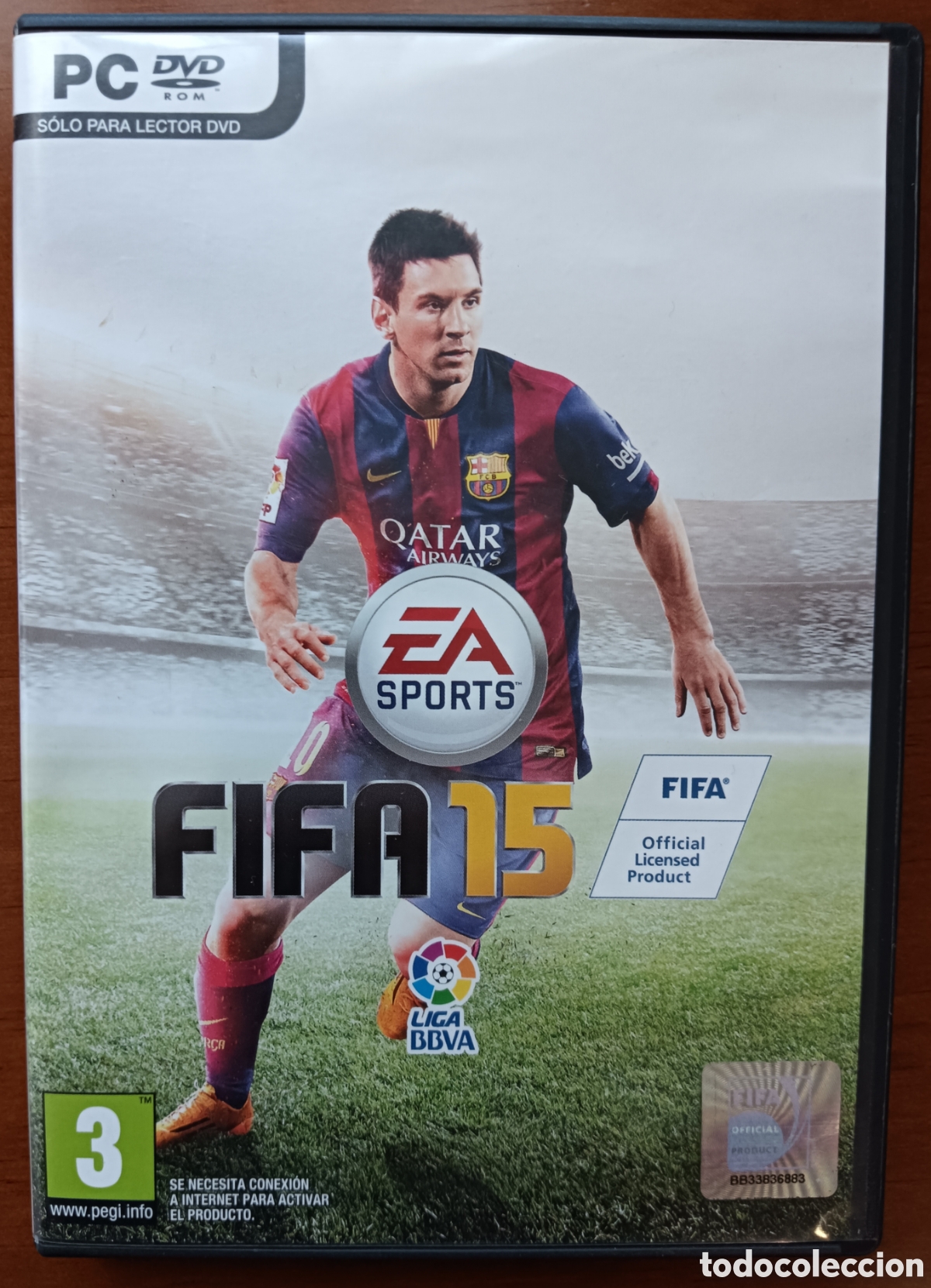Videojuegos y consolas: PC GAME&nbsp; FIFA 15 PAL EU en Castellano - Foto 1