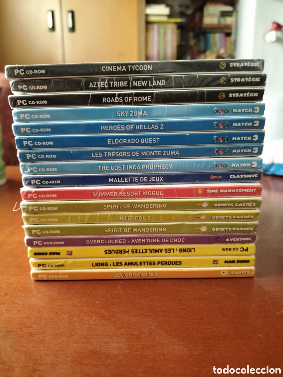 Videojuegos y consolas: Juegos PC CD ROM en franc&eacute;s - Foto 1