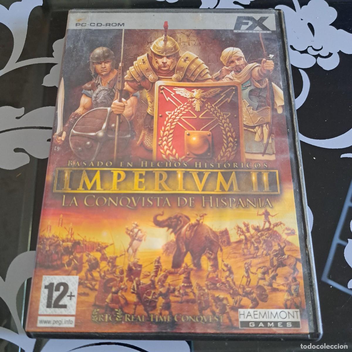 Videojuegos y consolas: Imperium II. La conquista de Hispania. PC cd-rom - Foto 1