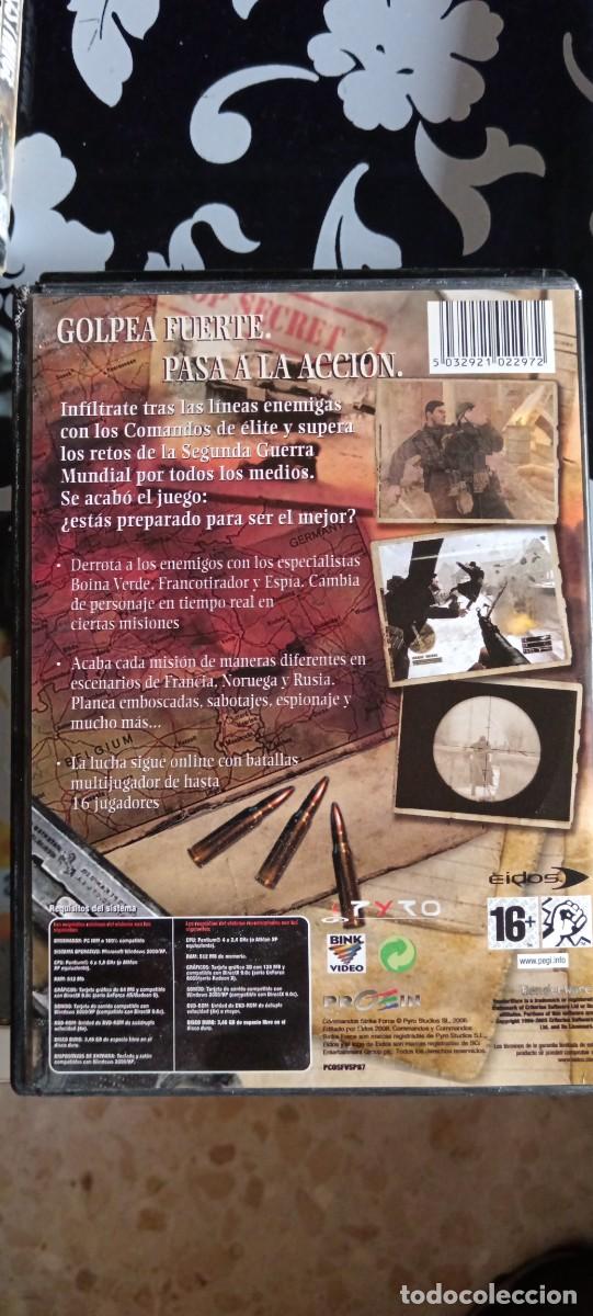 Videojuegos y consolas: Commandos. Strike force. PC DVD. - Foto 2