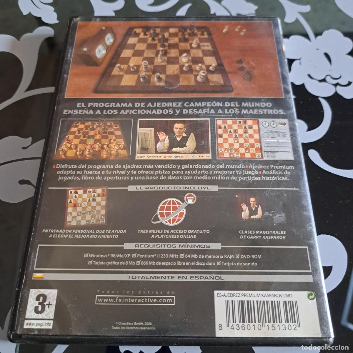 Videojuegos y consolas: Ajedrez premium. El programa de ajedrez campe&oacute;n del mundo. PC DVD. - Foto 2