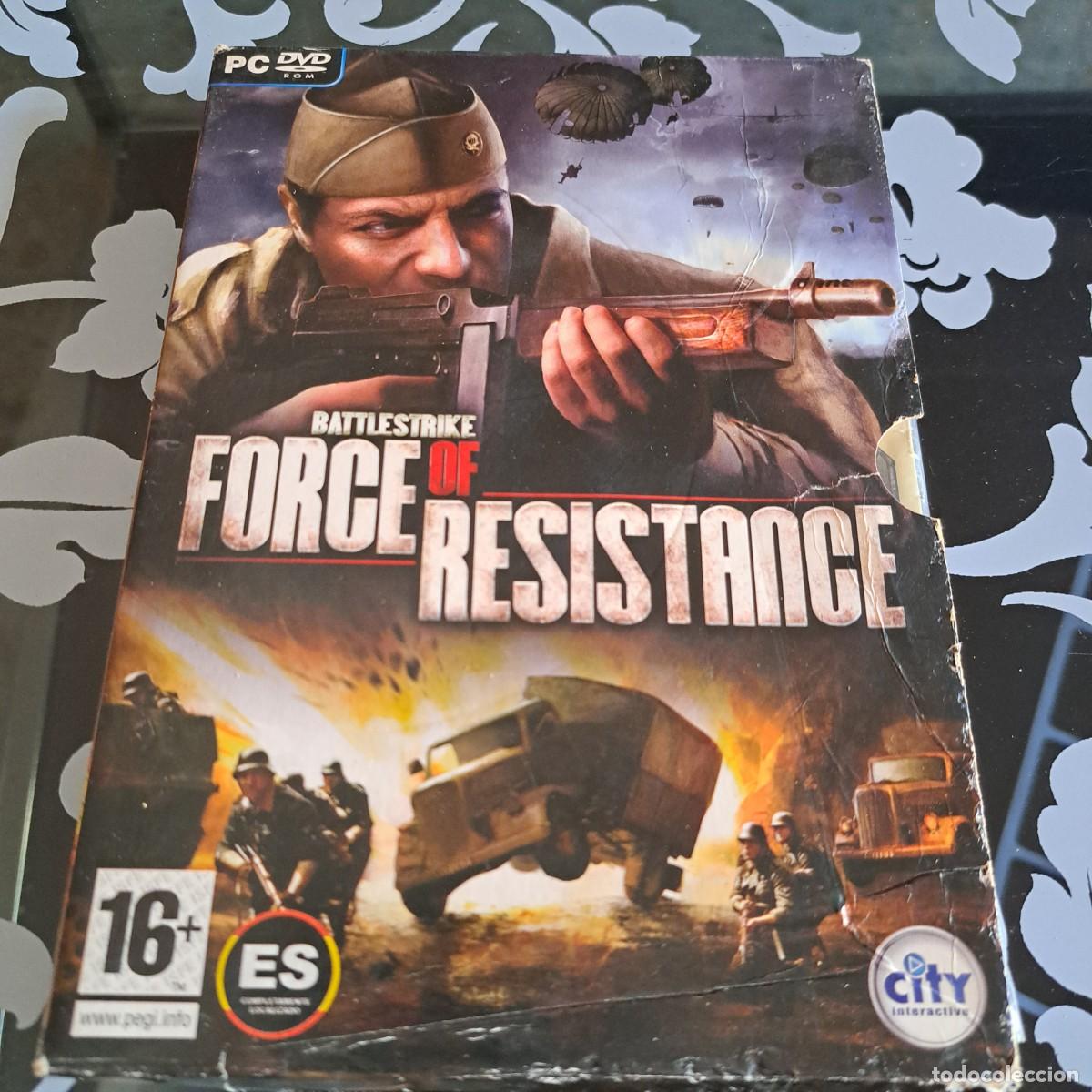 Videojuegos y consolas: Battlestrike force of resistance. PC DVD ROM. - Foto 1