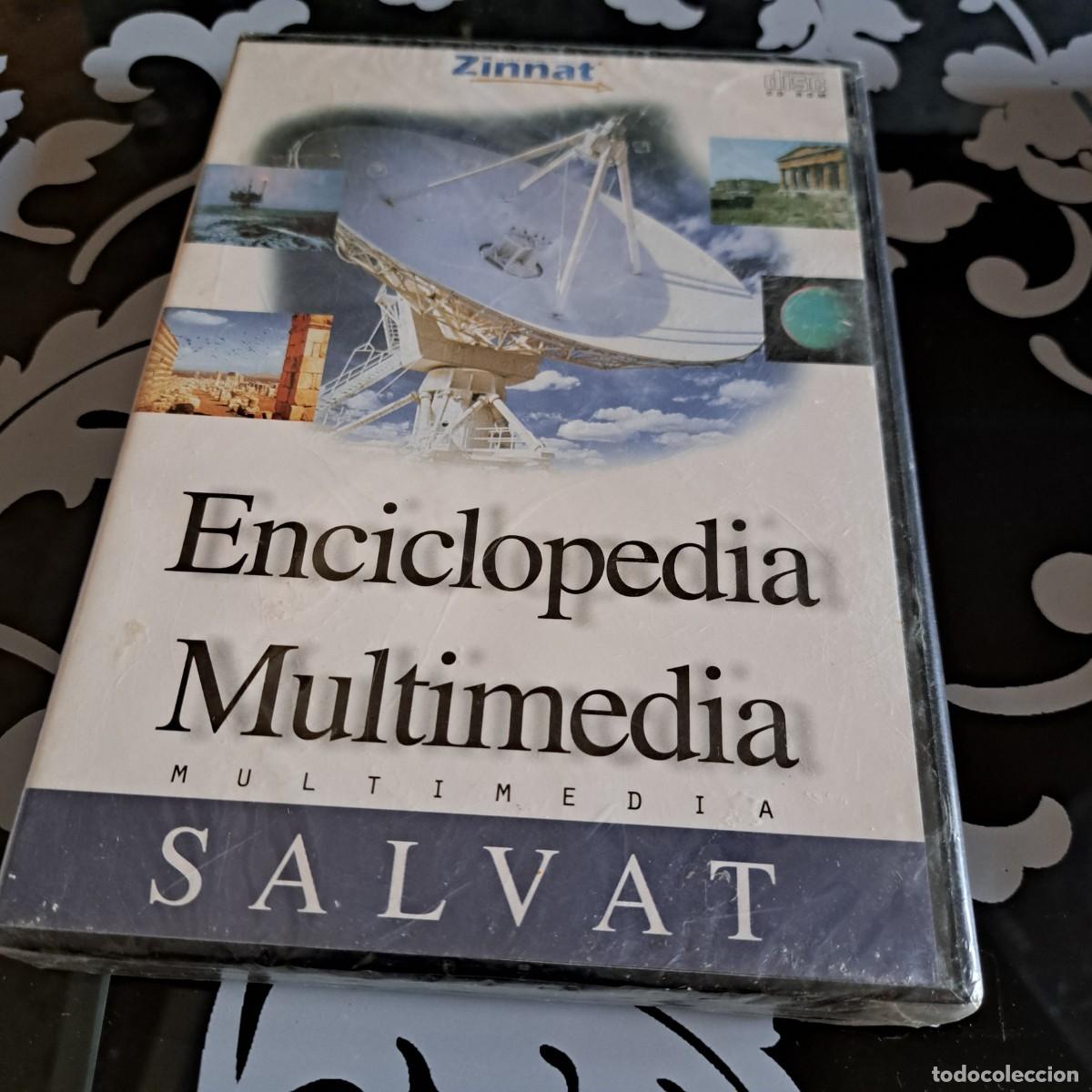 Videojuegos y consolas: Enciclopedia multimedia SALVAT. CD ROM. Precintada - Foto 1