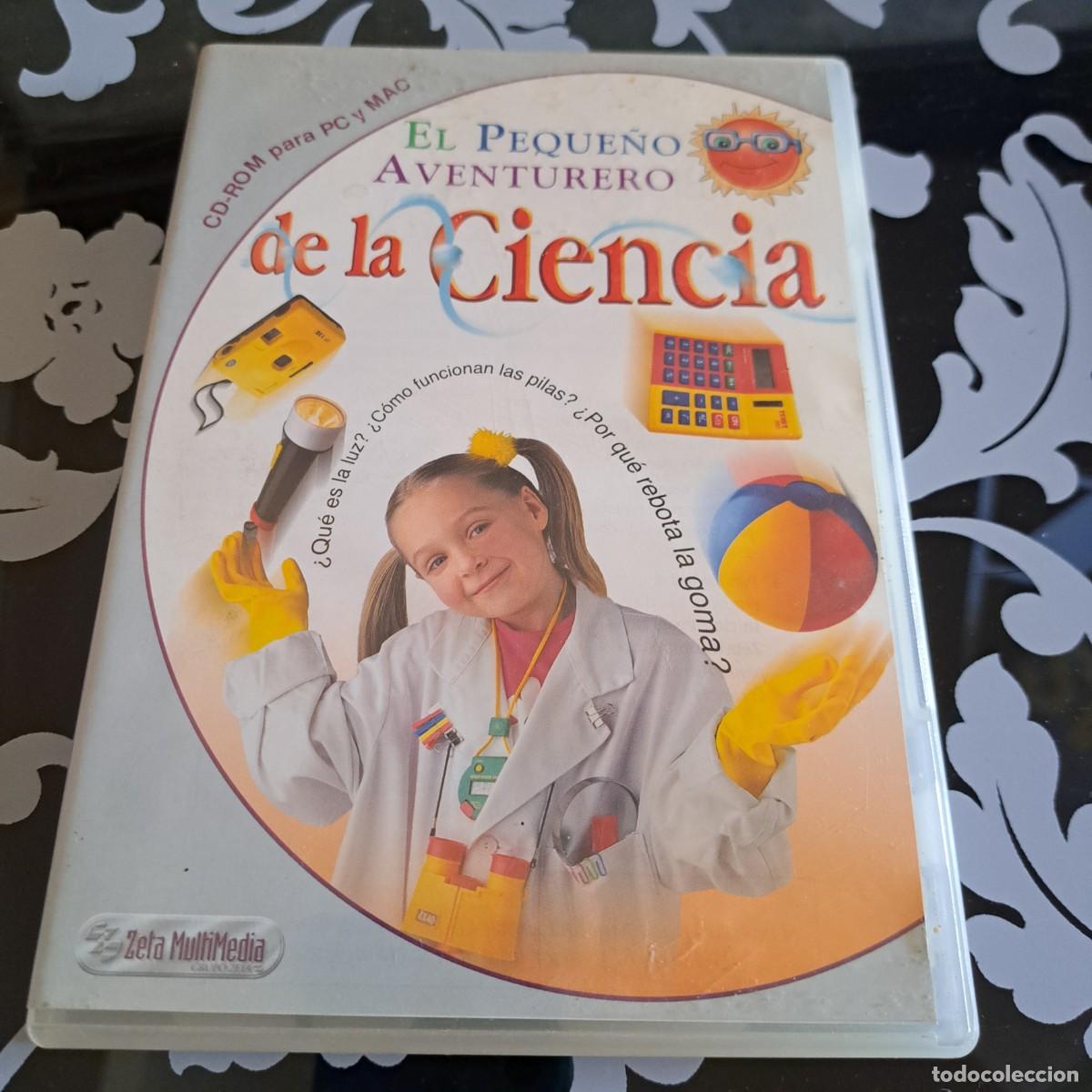 Videojuegos y consolas: El peque&ntilde;o aventurero de la ciencia. CD ROM. - Foto 1