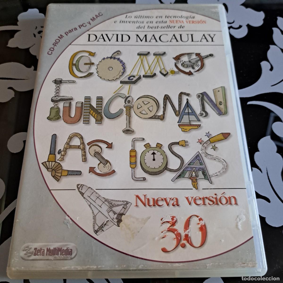 Videojuegos y consolas: David Macaulay. C&oacute;mo funcionan las cosas. Nueva versi&oacute;n 3.0. CD ROM. - Foto 1