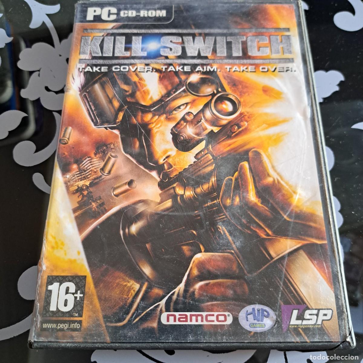 Videojuegos y consolas: KILL SWITCH TAKE COVER. TAKE AIM. TAKE OVER .PC CD ROM - Foto 1