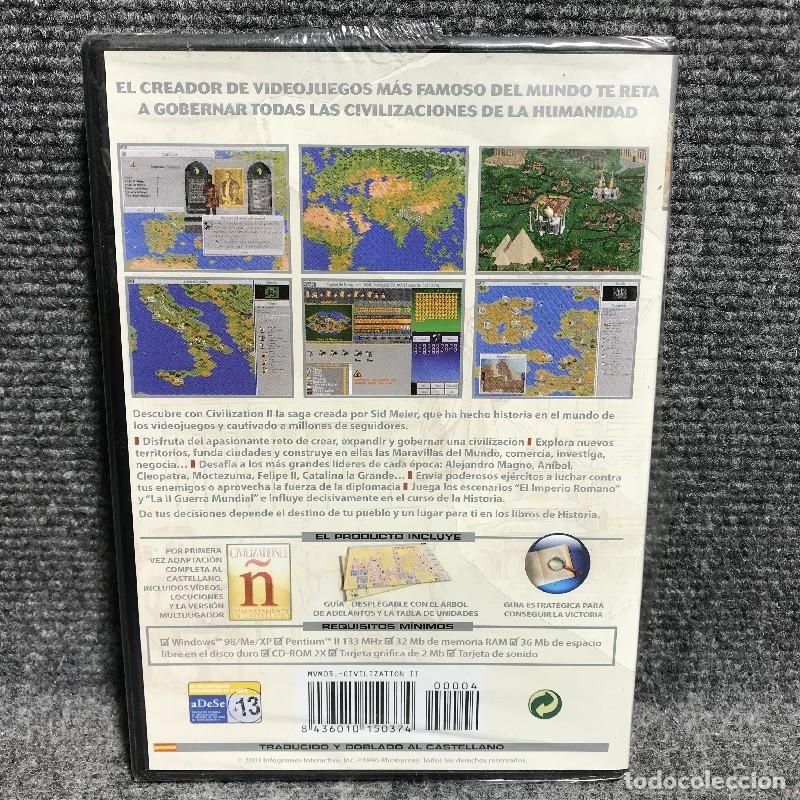 Videojuegos y consolas: CIVILIZATION II NUEVO PC - Foto 2