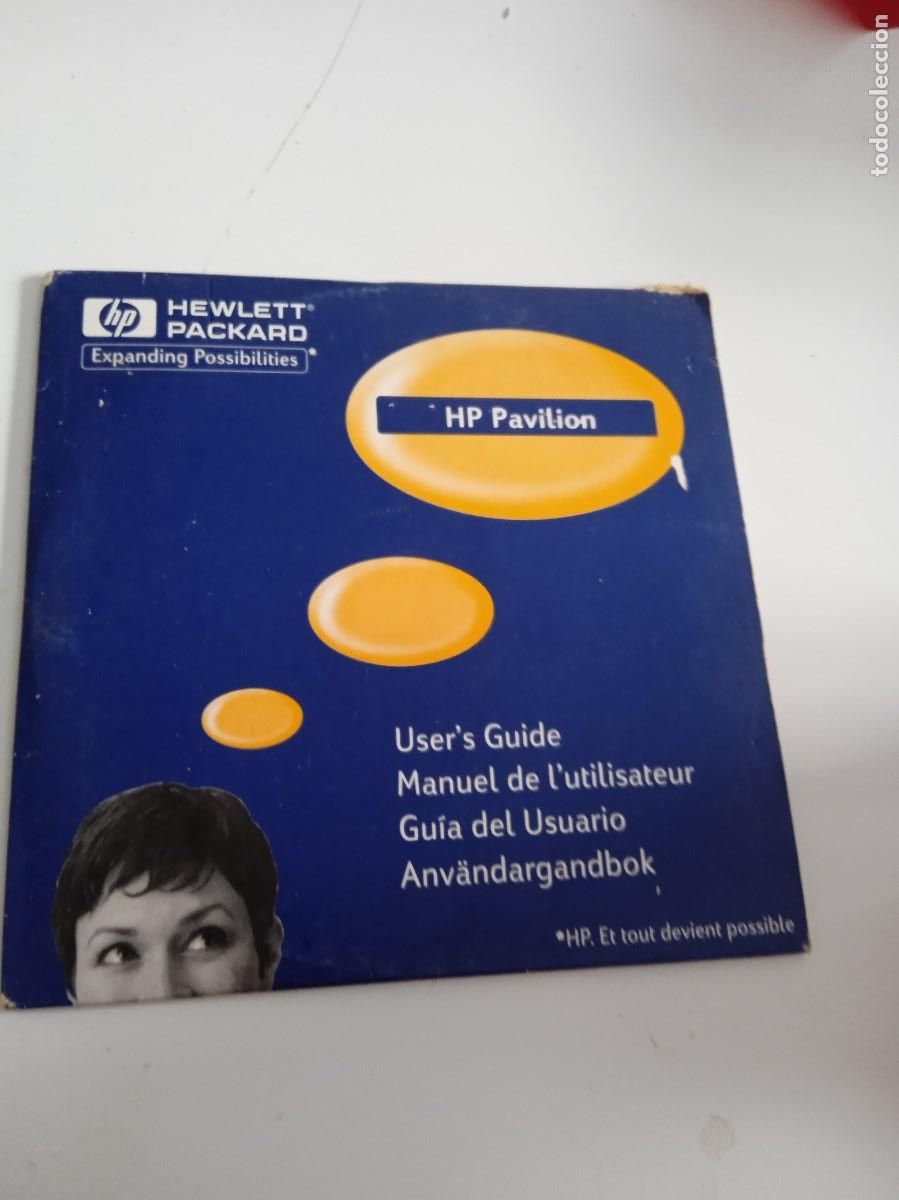 Videojuegos y consolas: C-ITH PC CDROM HEWLETT PACKARD HP PAVILION GUIA DEL USUARIO - Foto 1