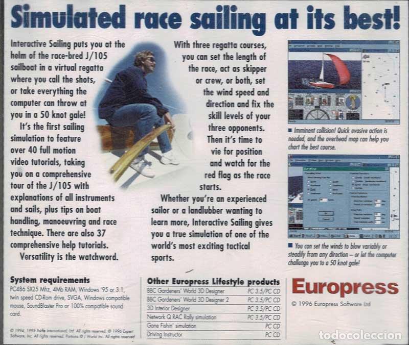Videojuegos y consolas: Interactive Sailing. PC - Foto 2